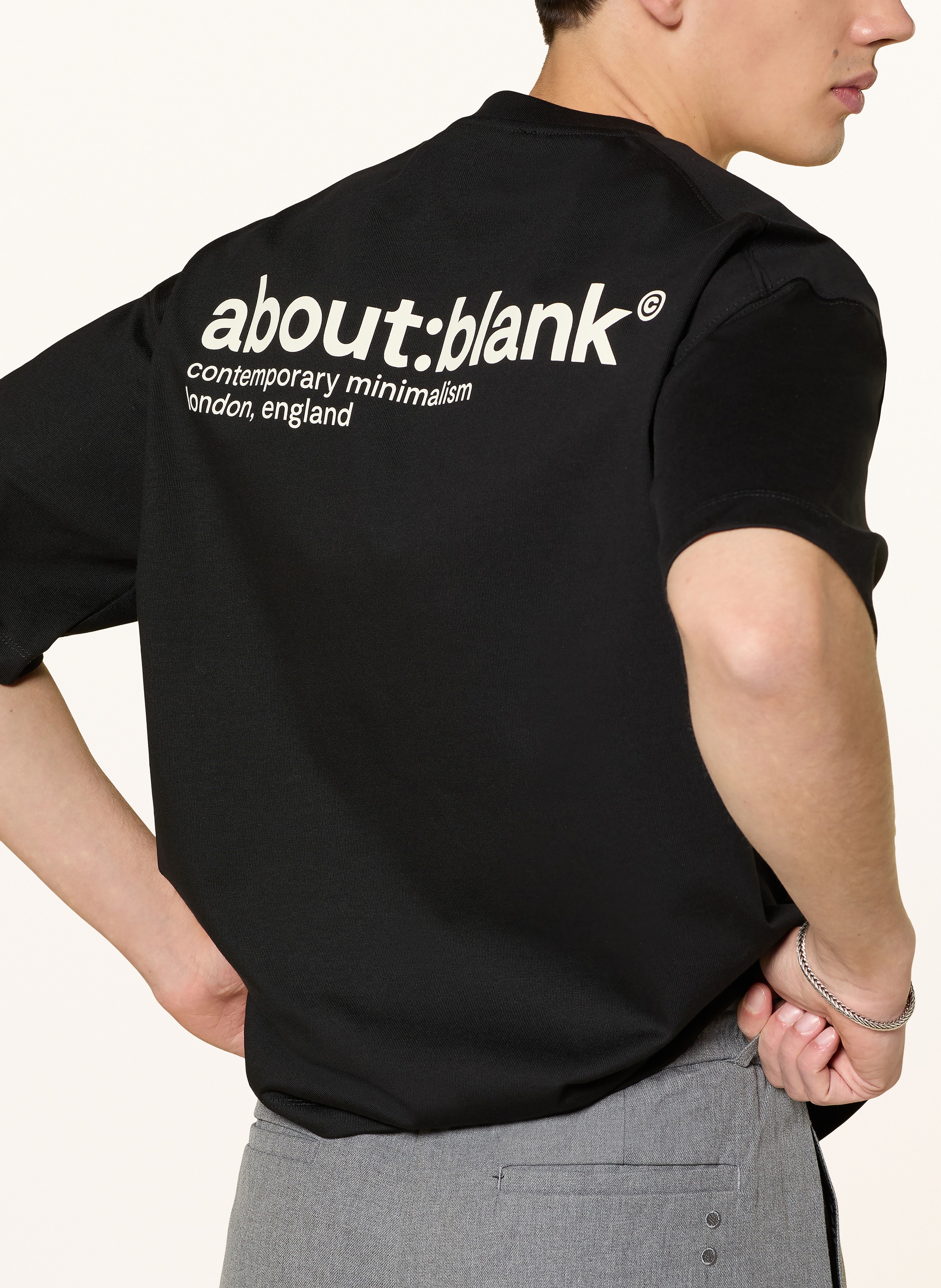 Thumbnail - About:Blank T-Shirt schwarz