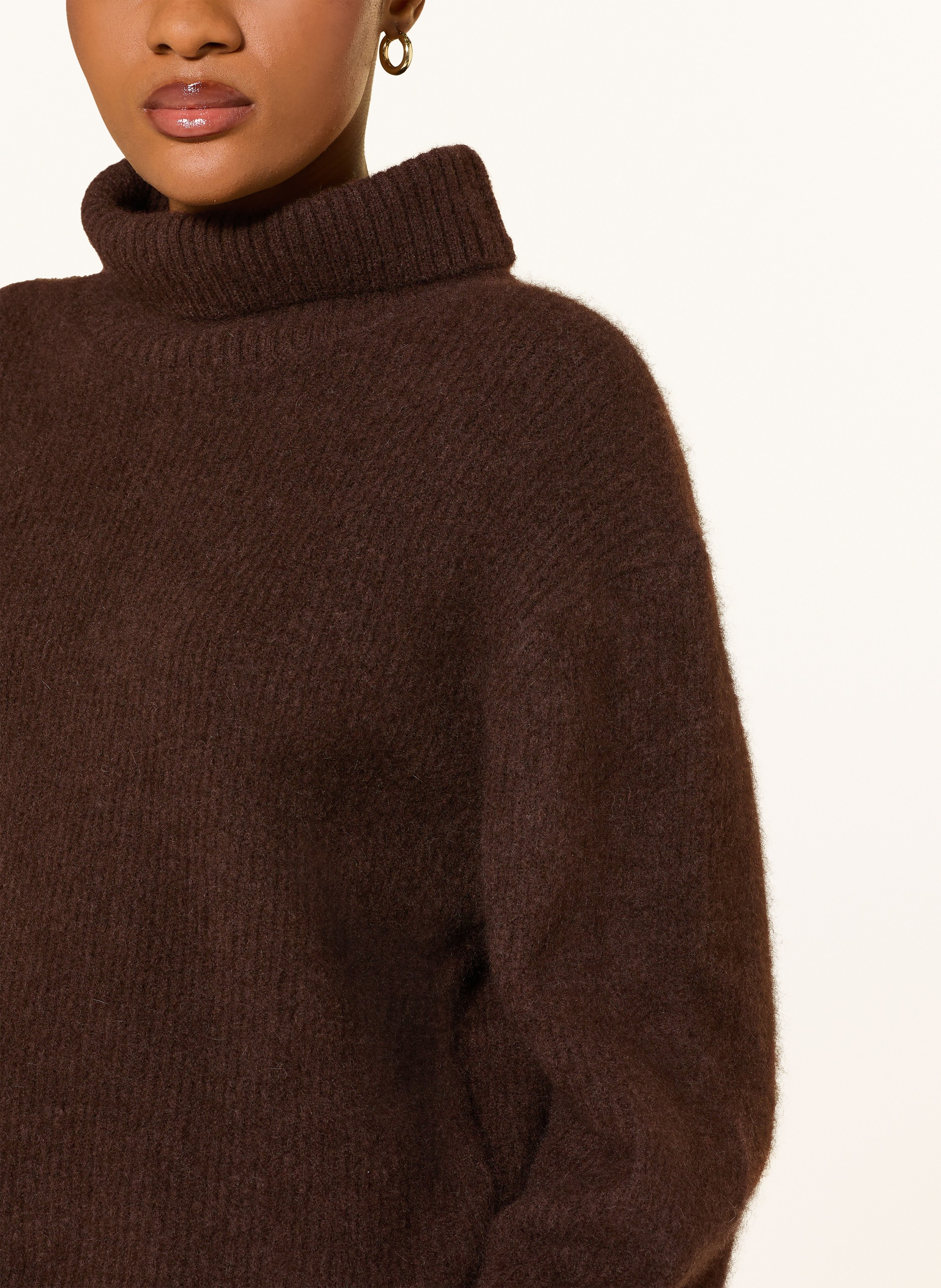 Thumbnail - Maje Rollkragenpullover braun