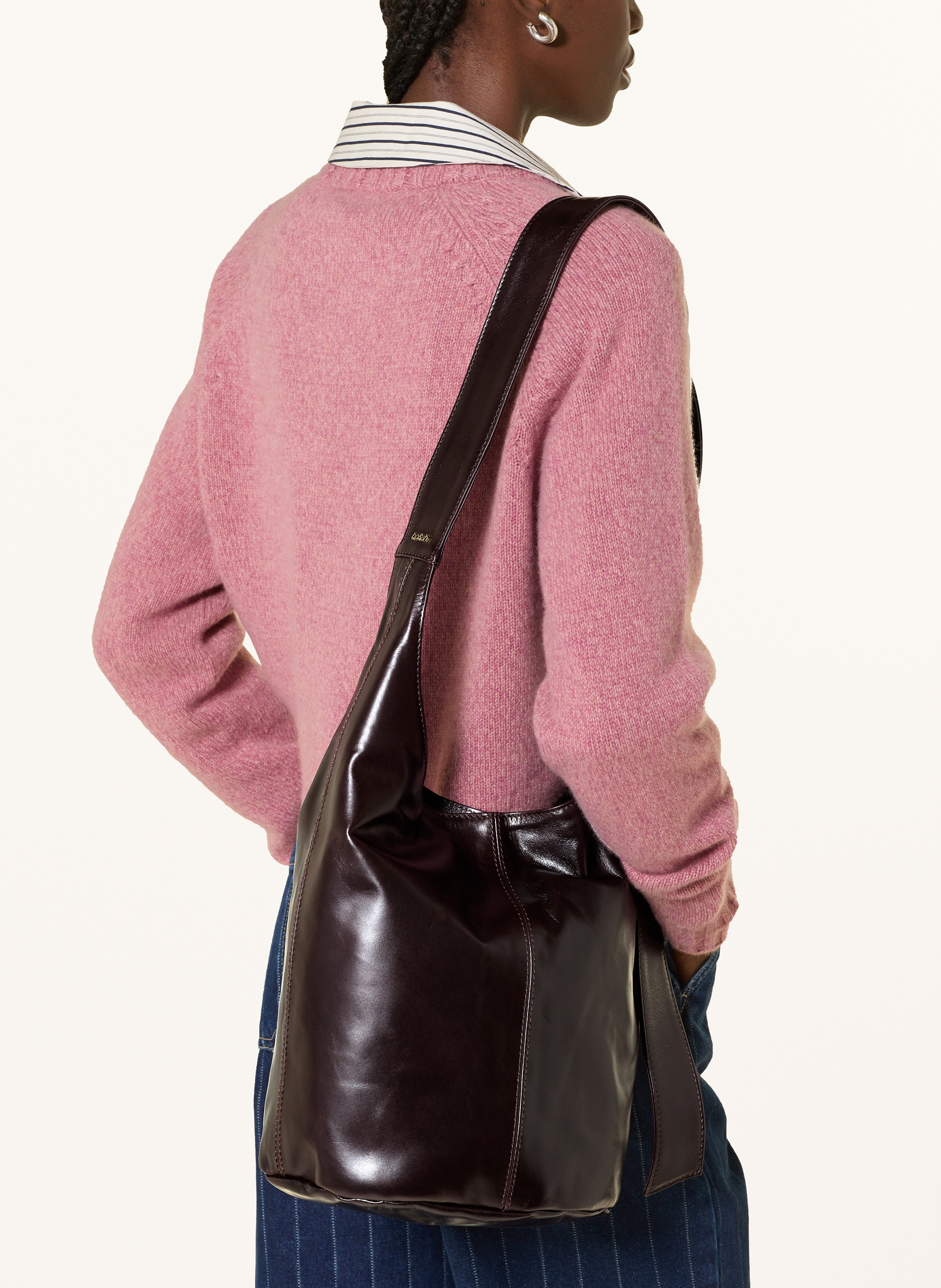 Thumbnail - Ba&Sh Handtasche Youyou Large braun