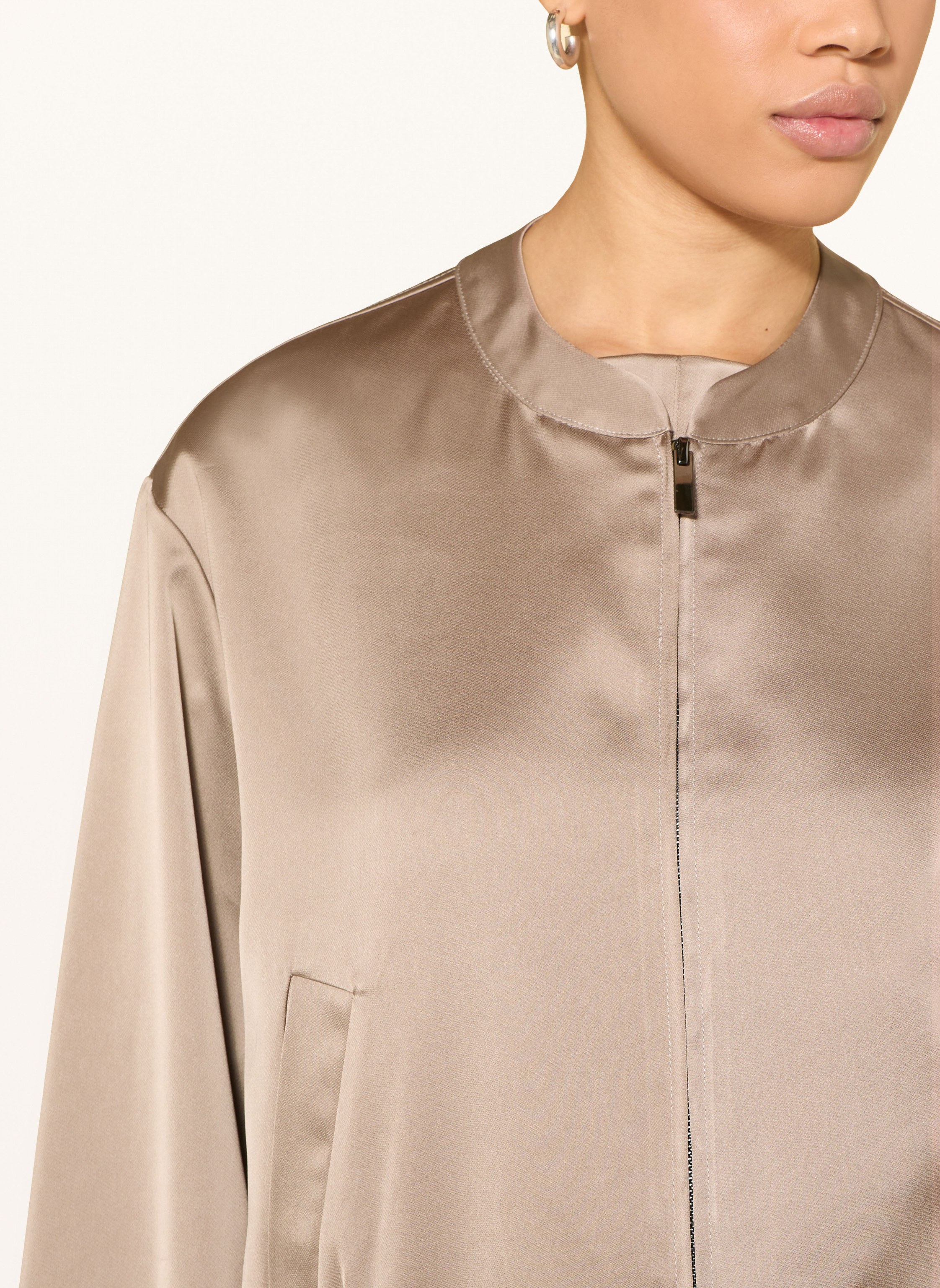 Thumbnail - Opus Satinblouson Jupita beige