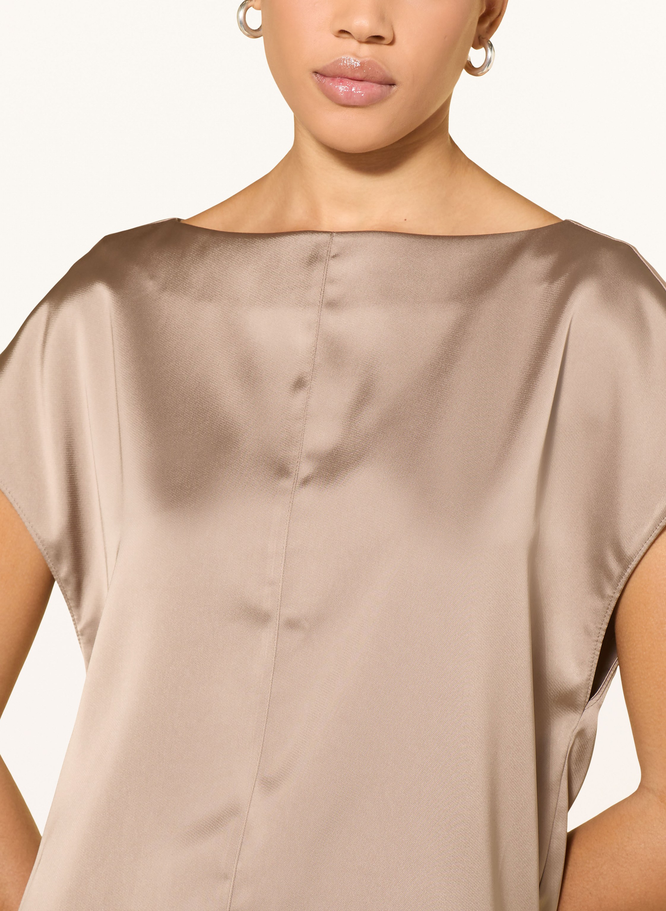 Thumbnail - Opus Blusenshirt Festiva Aus Satin beige