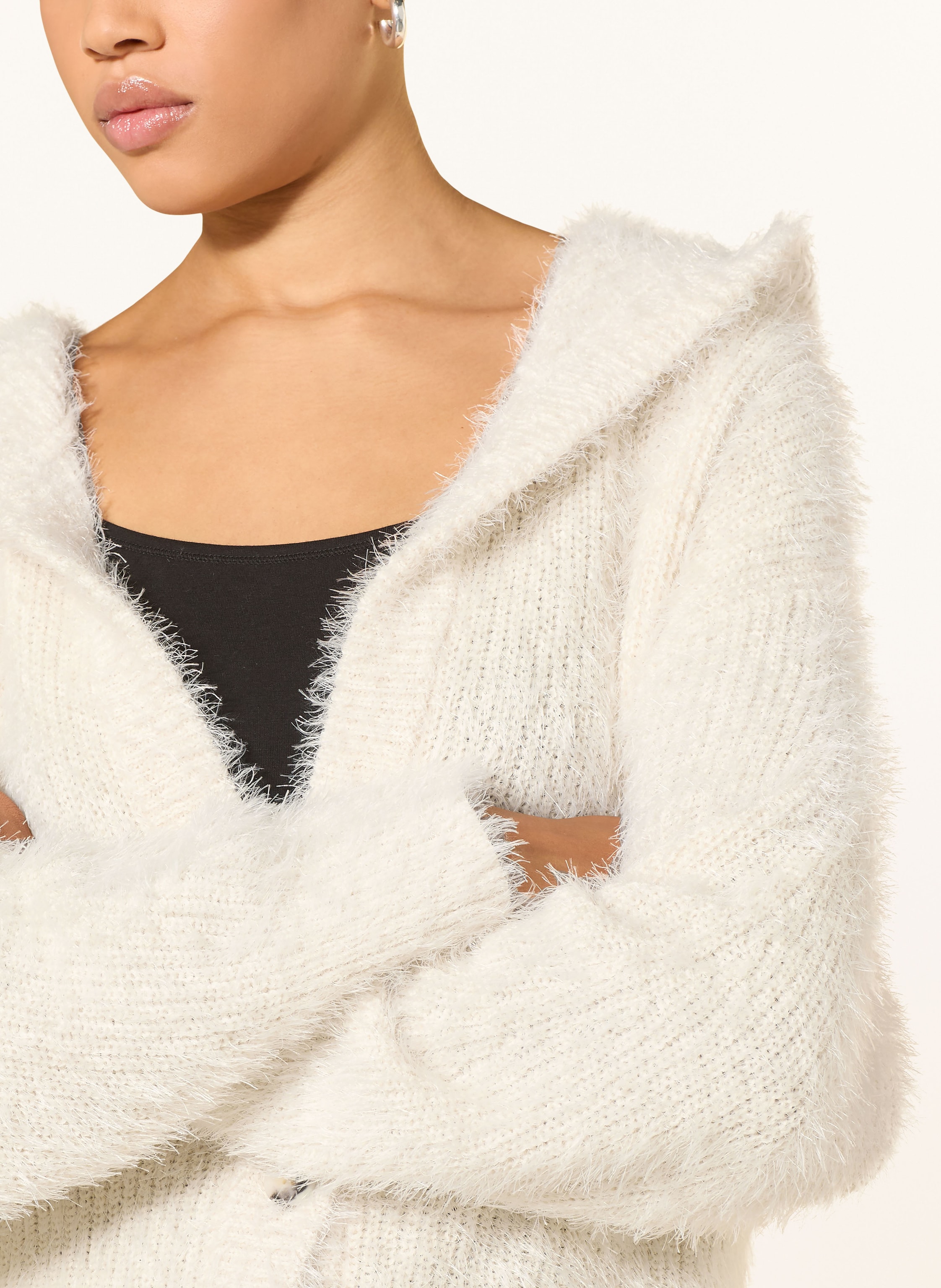 Thumbnail - Opus Strickjacke Difanna weiss