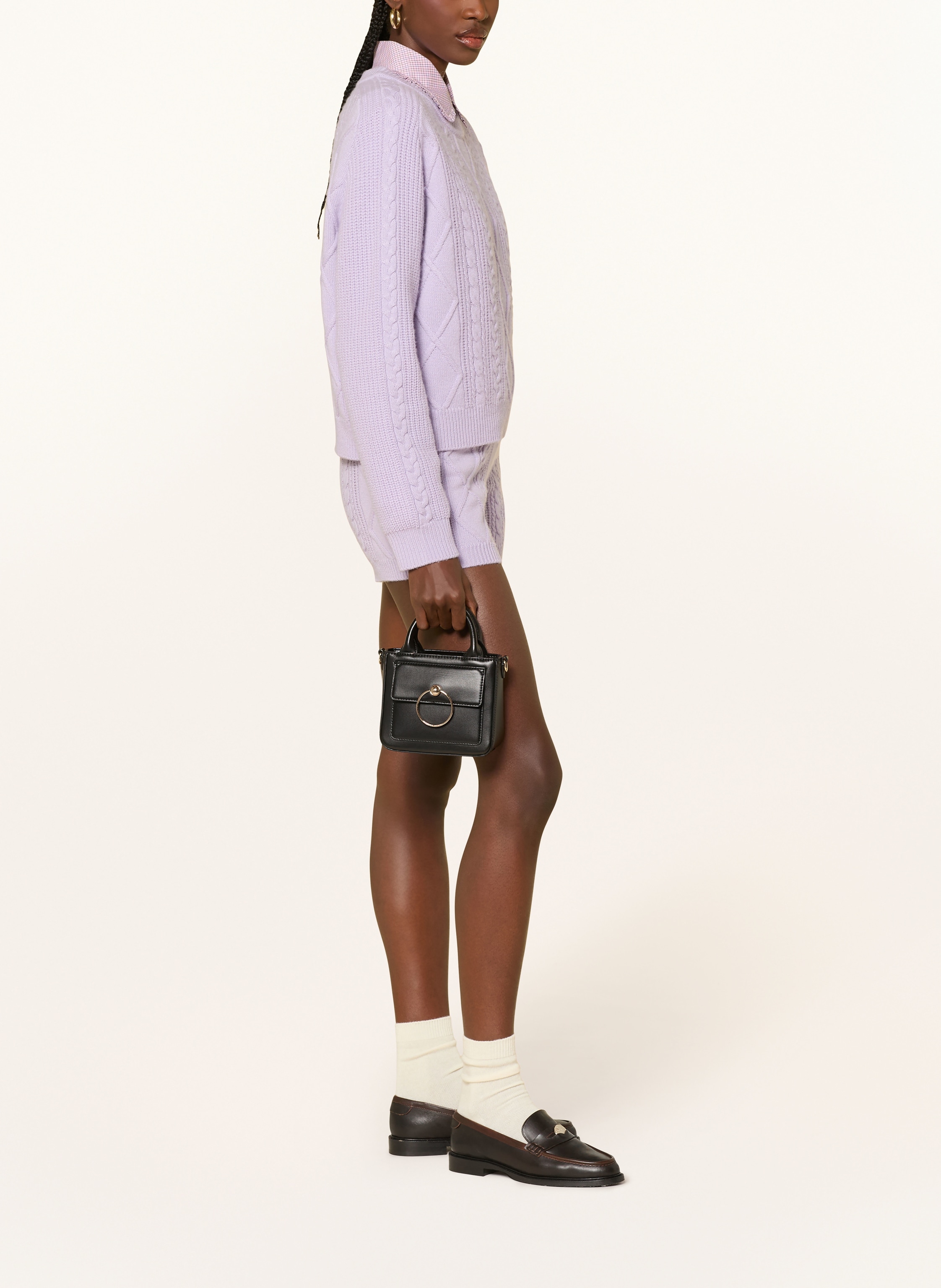 Thumbnail - Claudie Pierlot Strickshorts lila