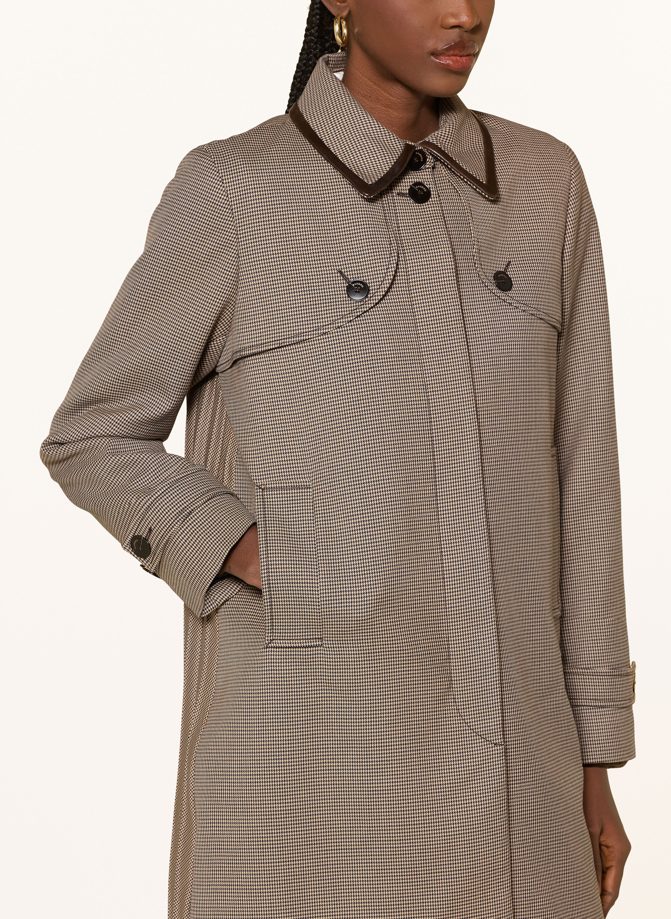 Thumbnail - Sandro Mantel beige