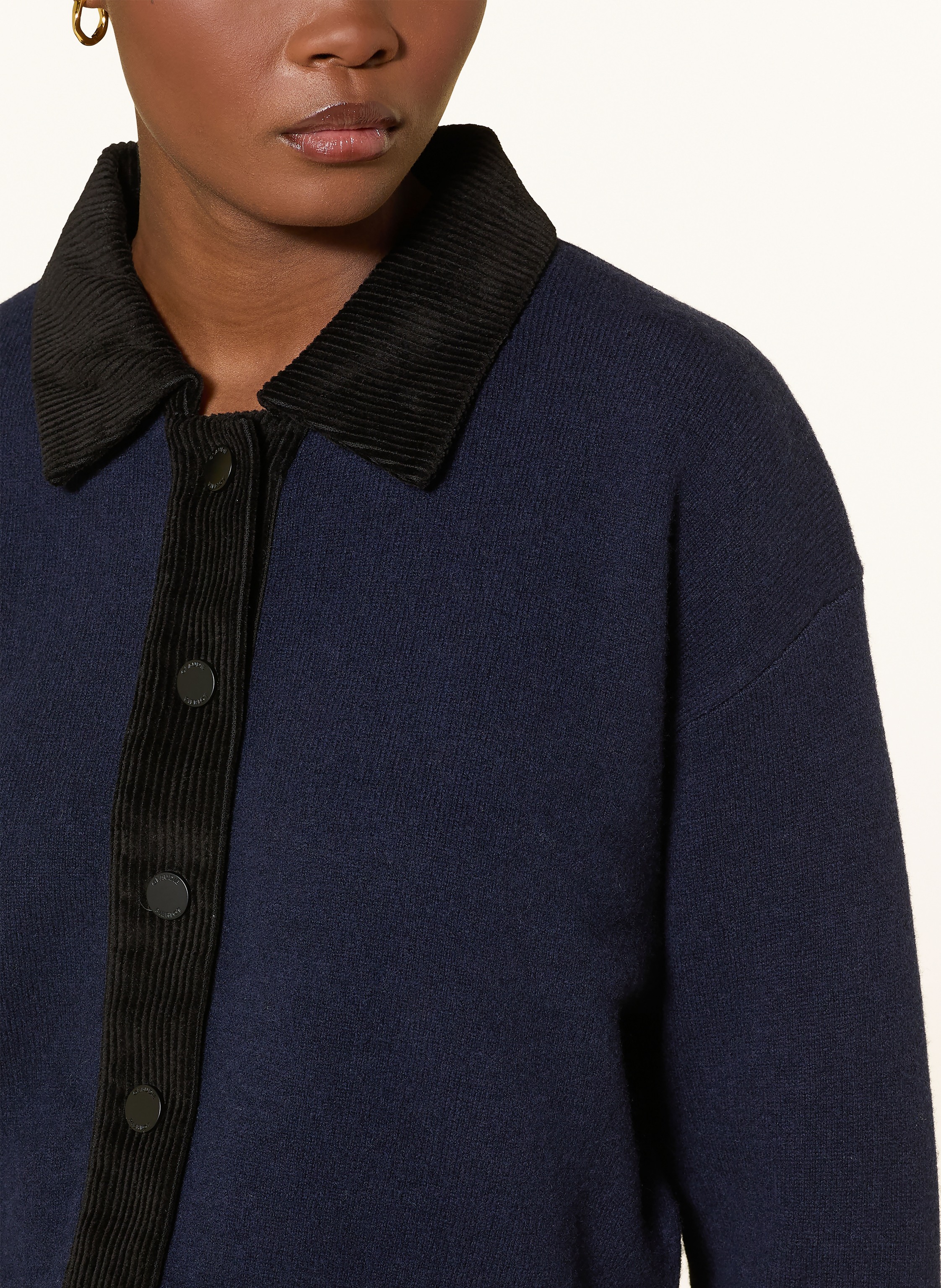 Thumbnail - Claudie Pierlot Strickjacke blau