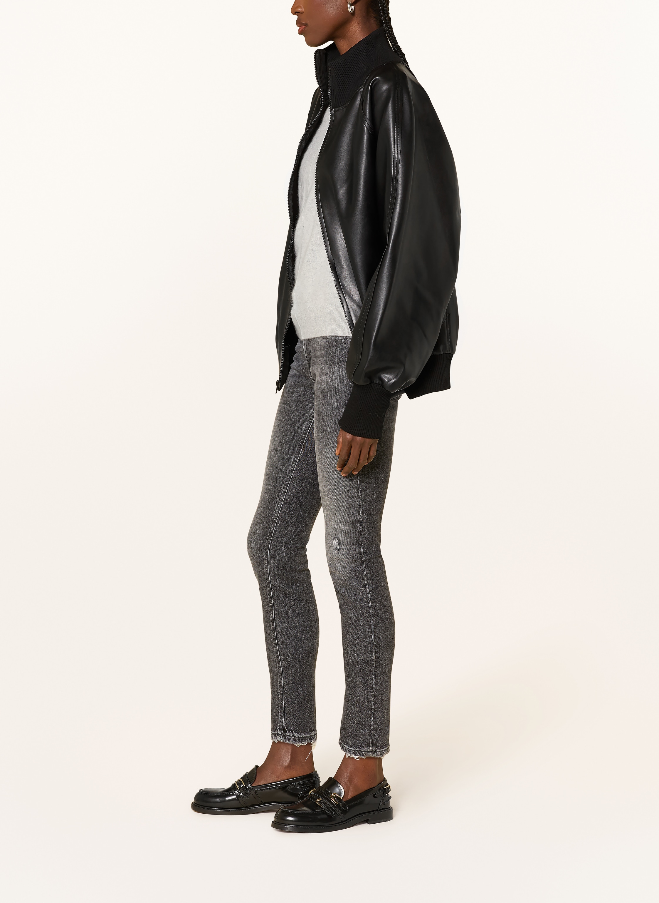 Thumbnail - Dondup Skinny Jeans Monroe grau