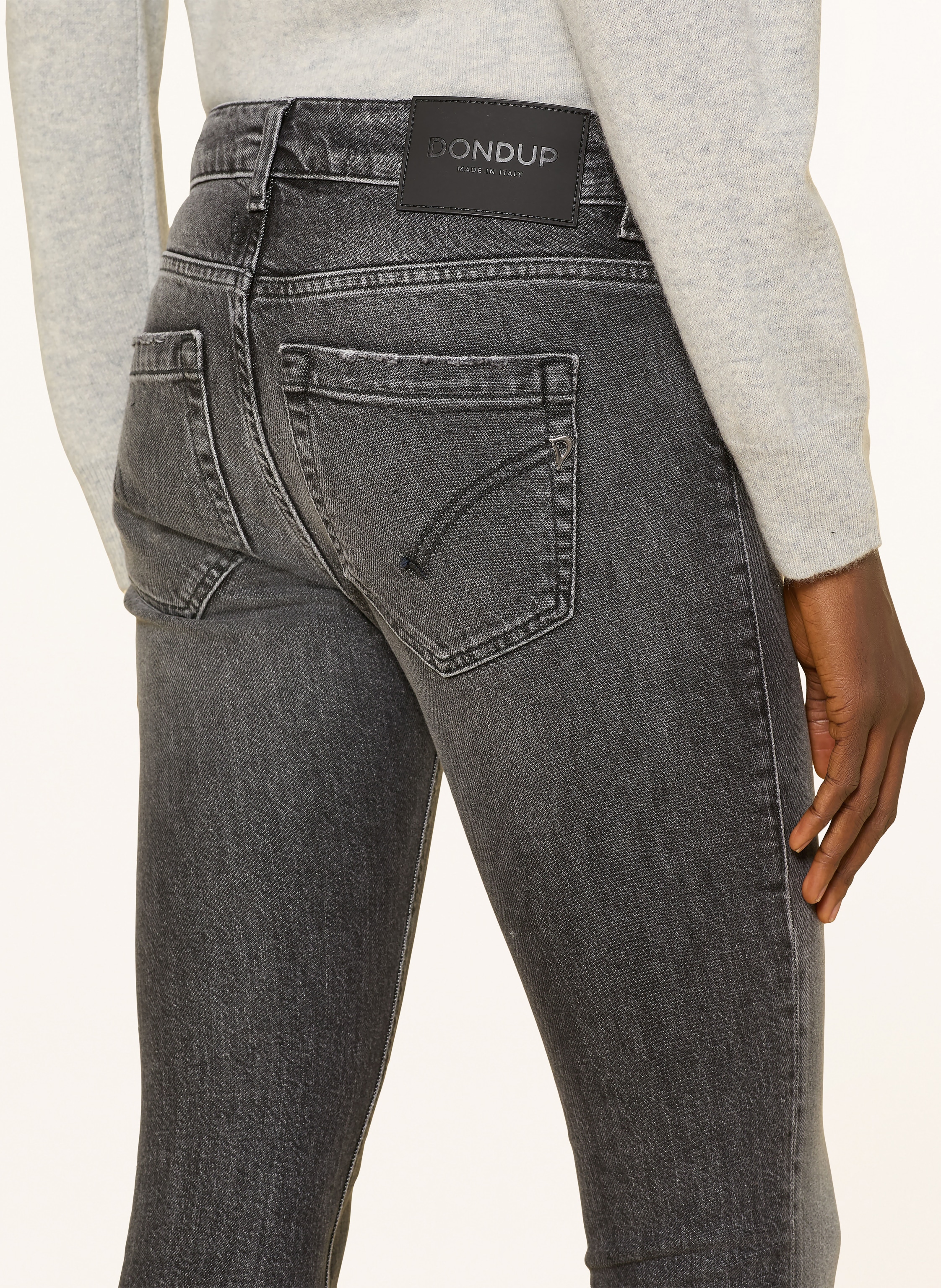 Thumbnail - Dondup Skinny Jeans Monroe grau