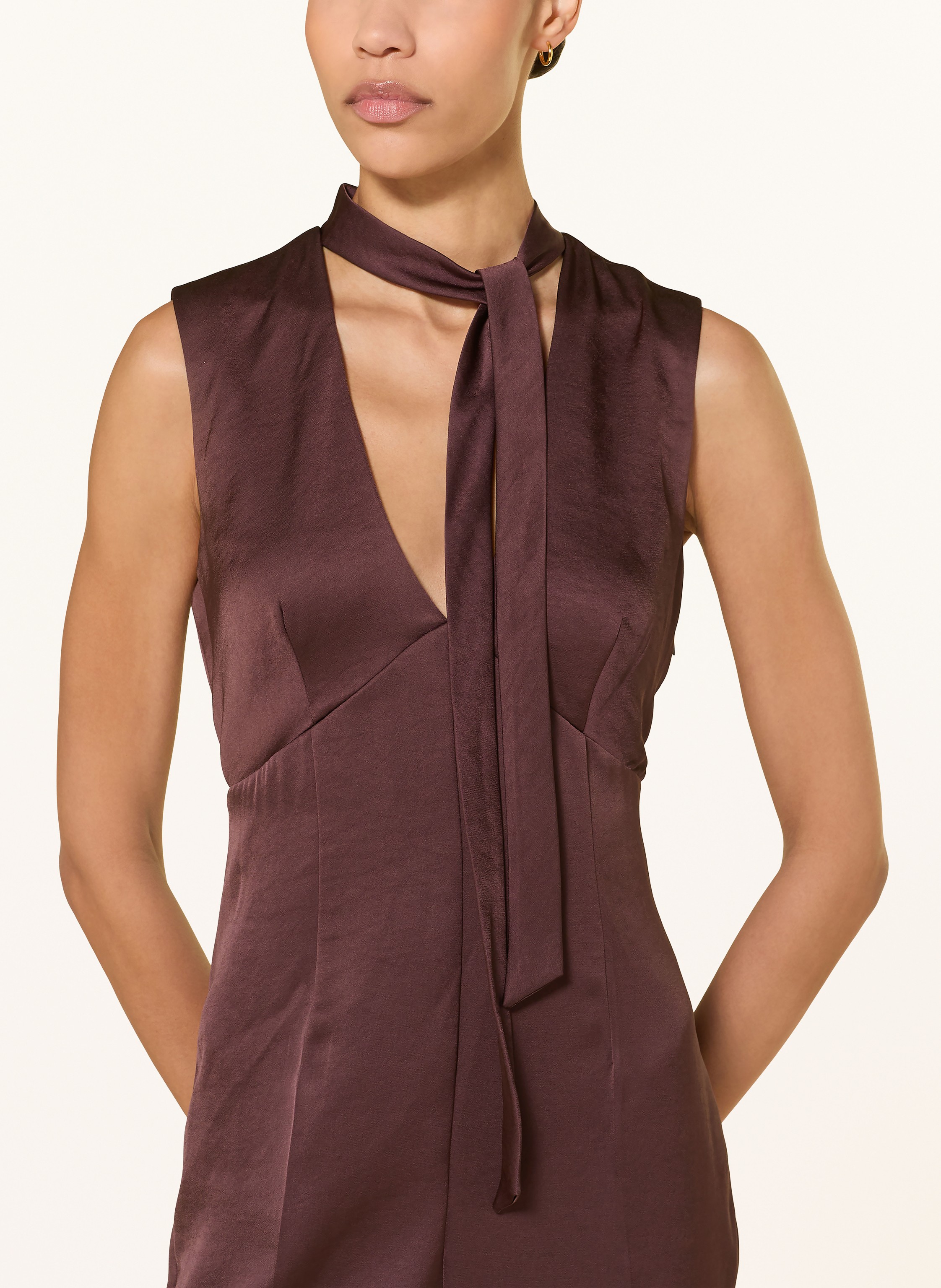 Thumbnail - Claudie Pierlot Satin-Jumpsuit rot