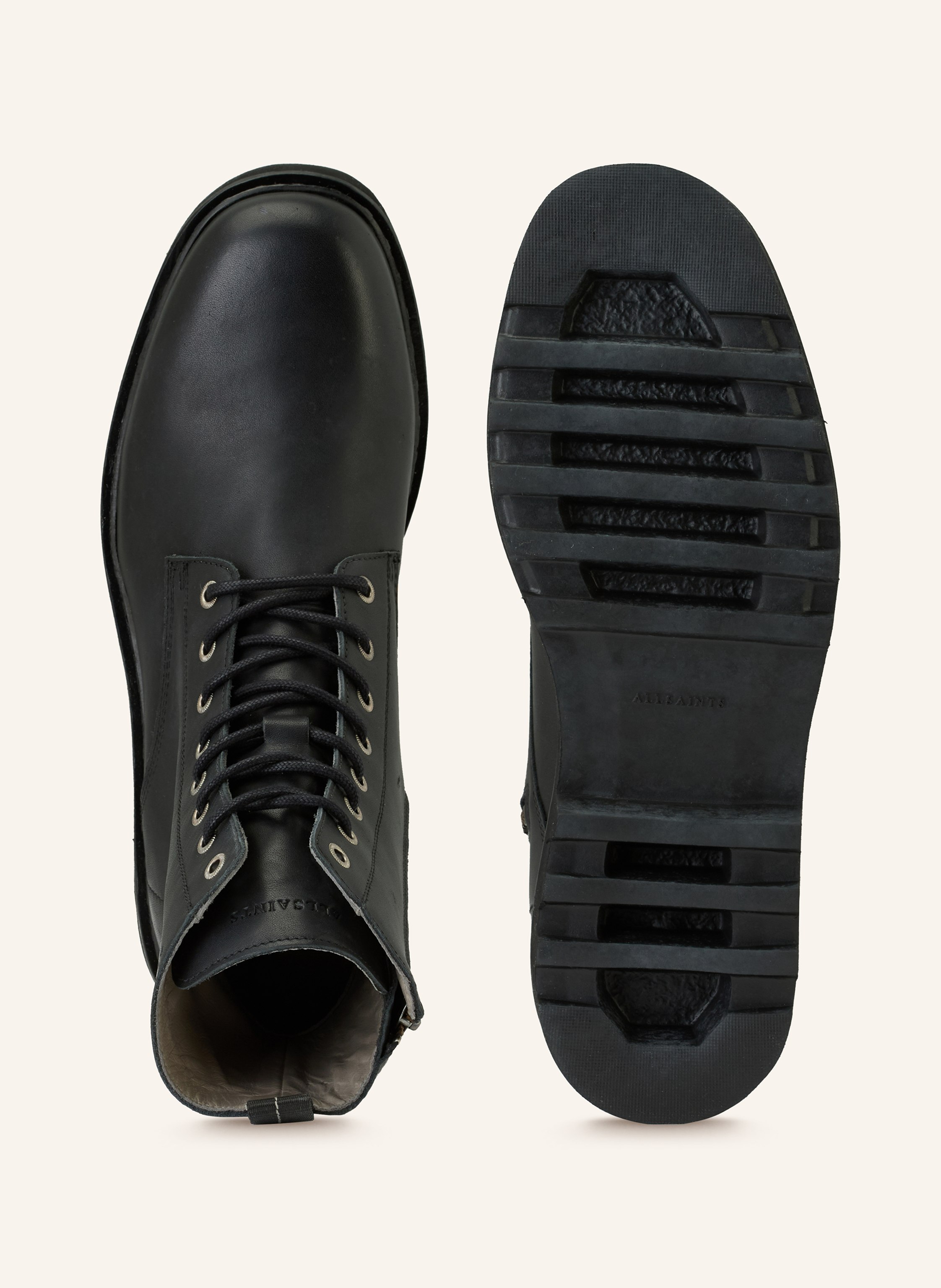 Thumbnail - Allsaints Schnürboots Skiff schwarz