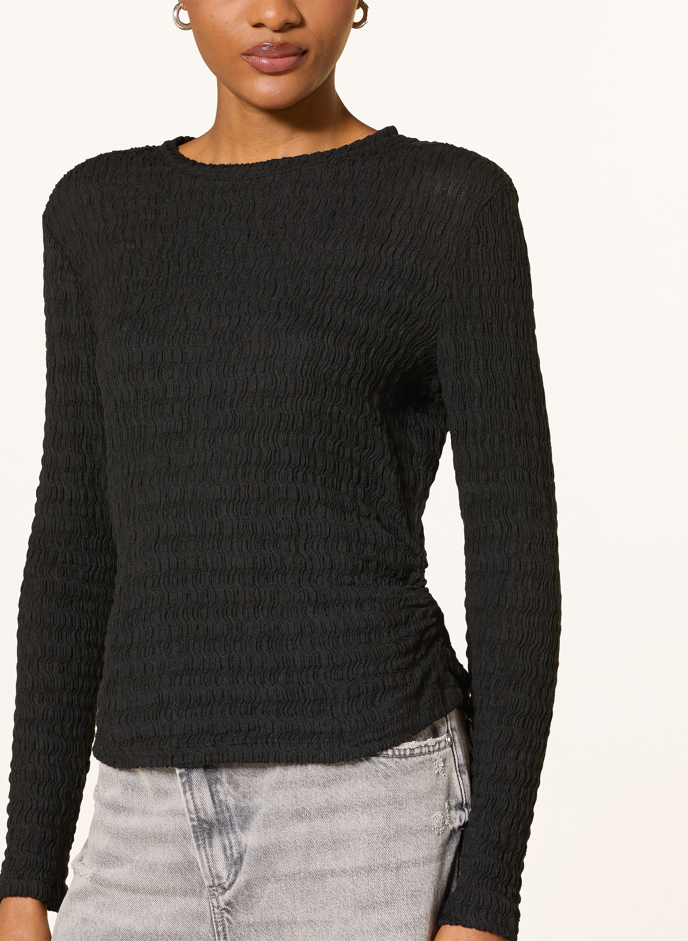 Thumbnail - Allsaints Longsleeve West schwarz