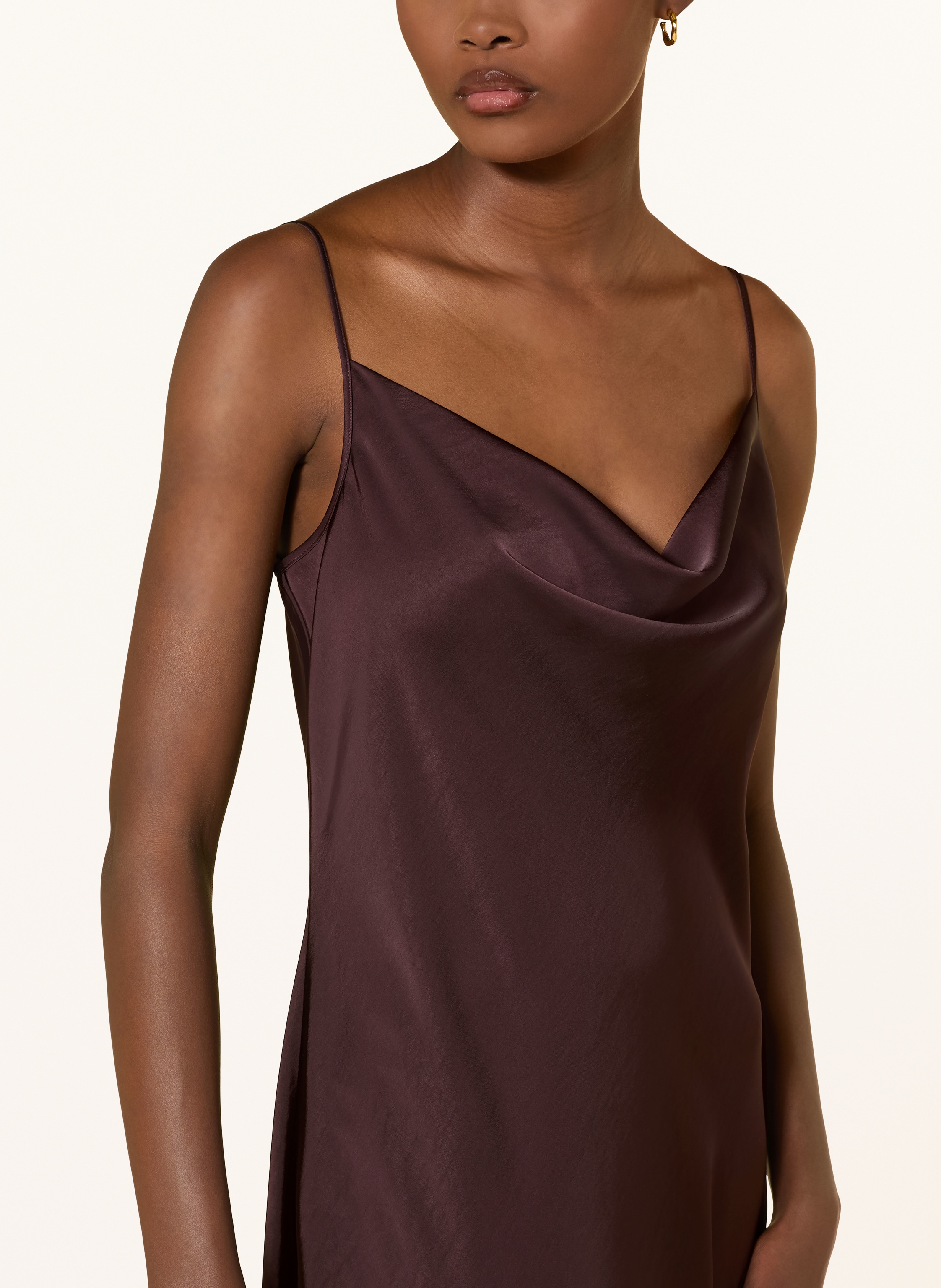 Thumbnail - Allsaints Satinkleid Hadley rot