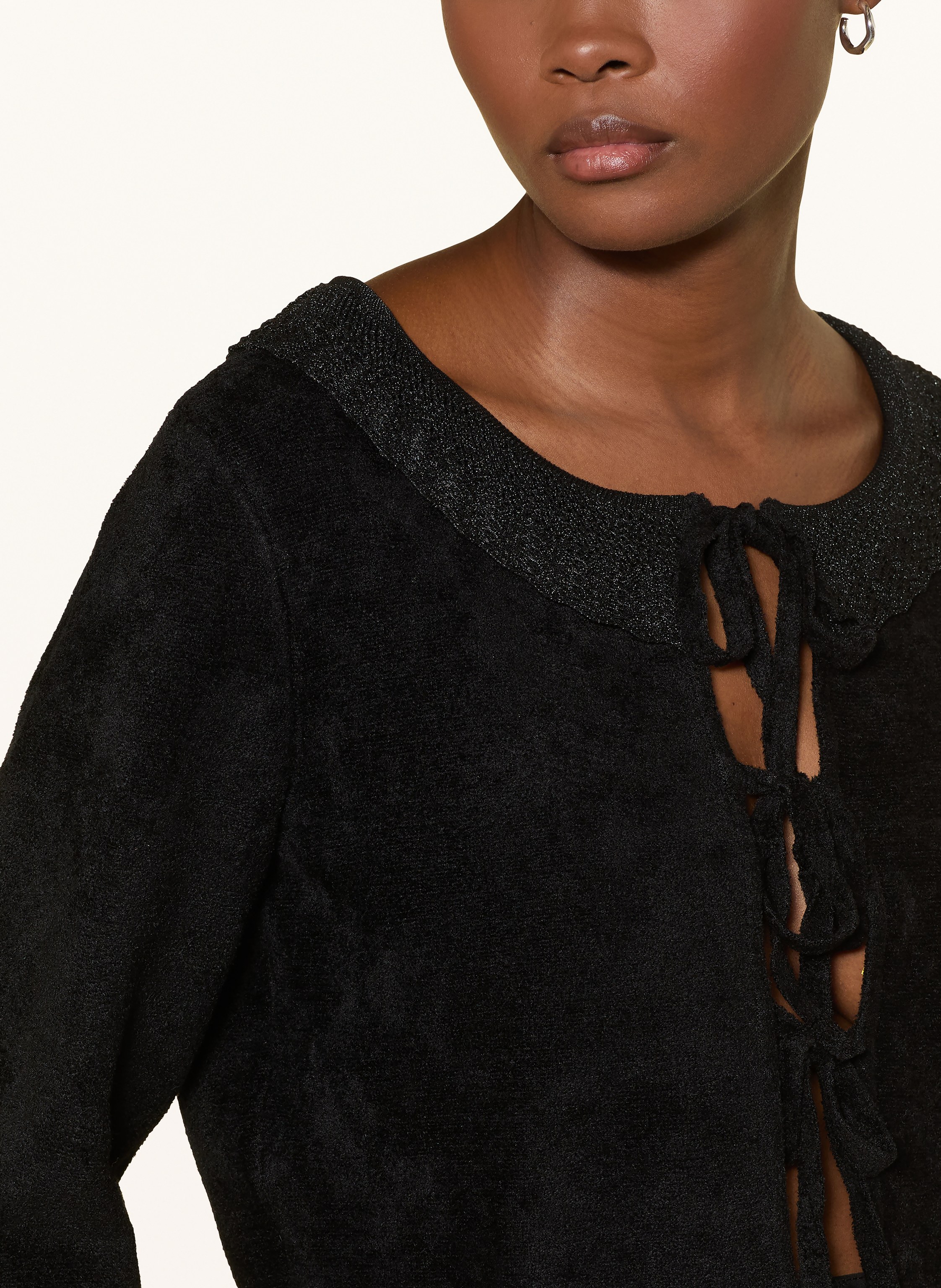 Thumbnail - Claudie Pierlot Strickjacke schwarz