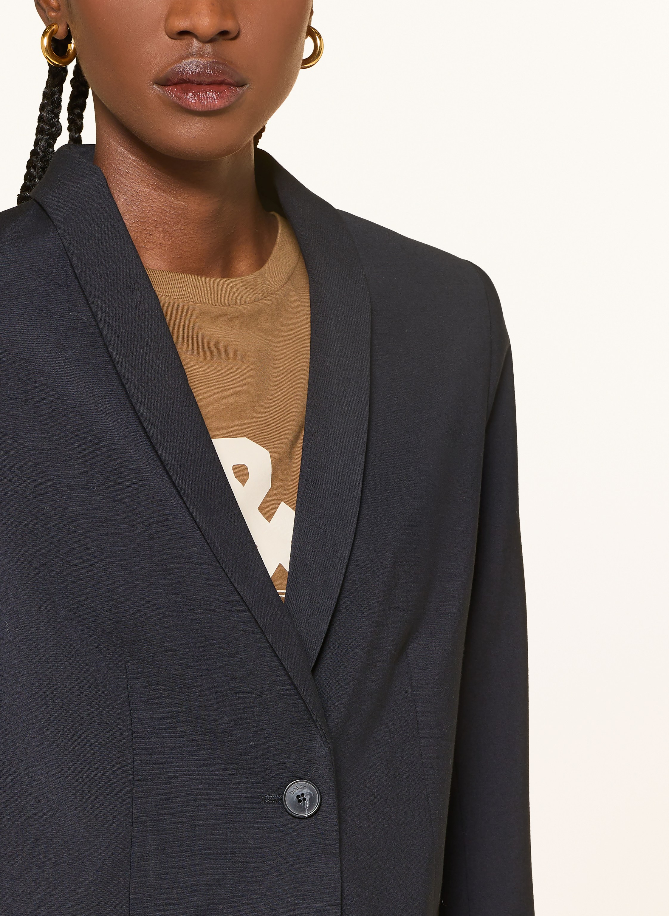 Thumbnail - Ba&Sh Blazer Cesaria blau