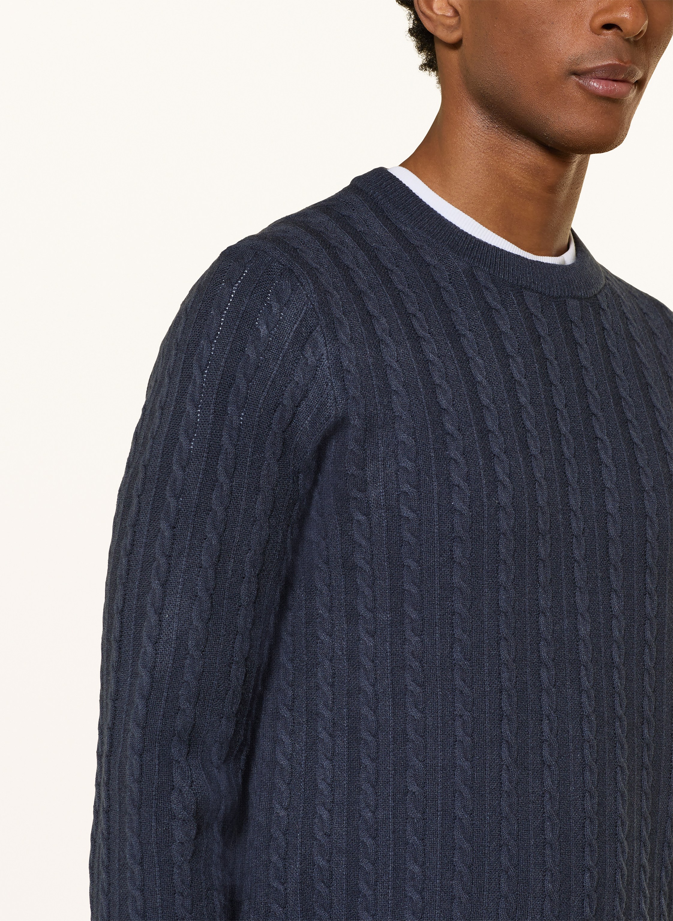 Thumbnail - Reiss Pullover Luca blau