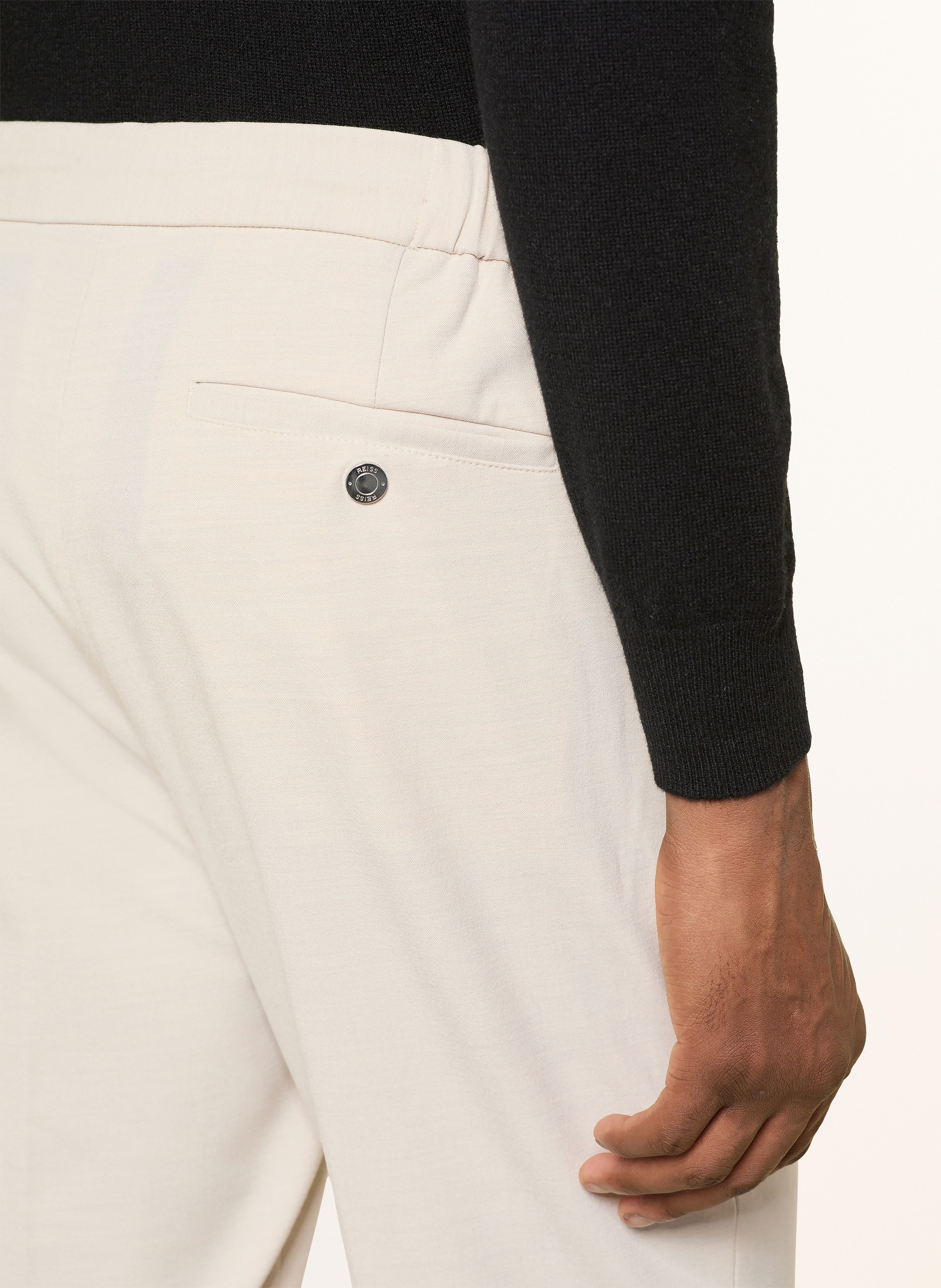 Thumbnail - Reiss Hose Found Slim Fit weiss