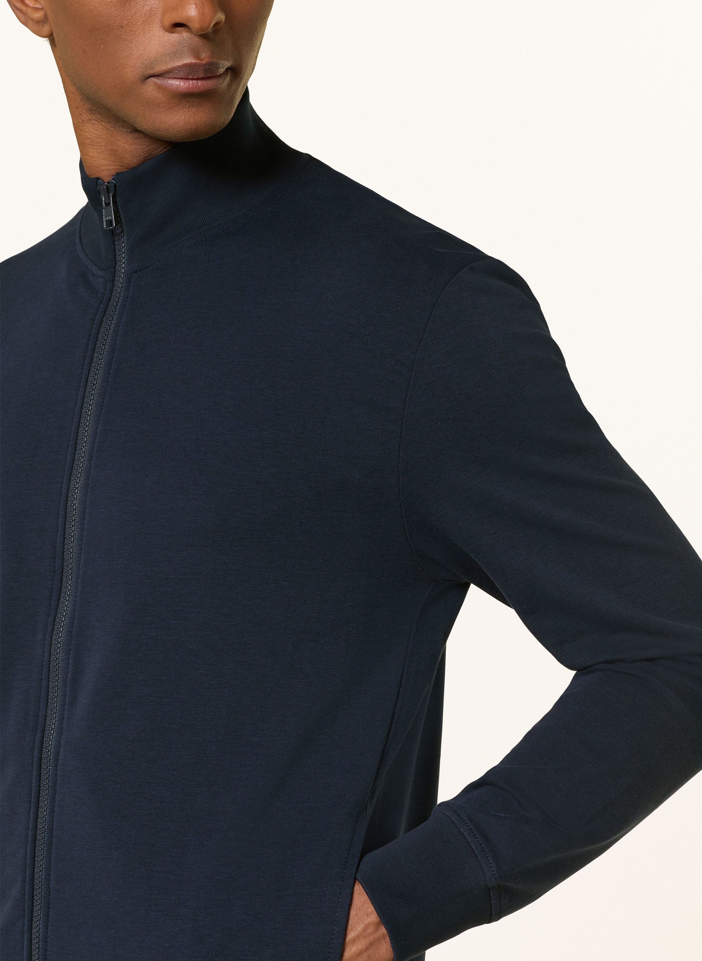 Thumbnail - Mey Lounge-Sweatjacke Serie Enjoy Comfort blau