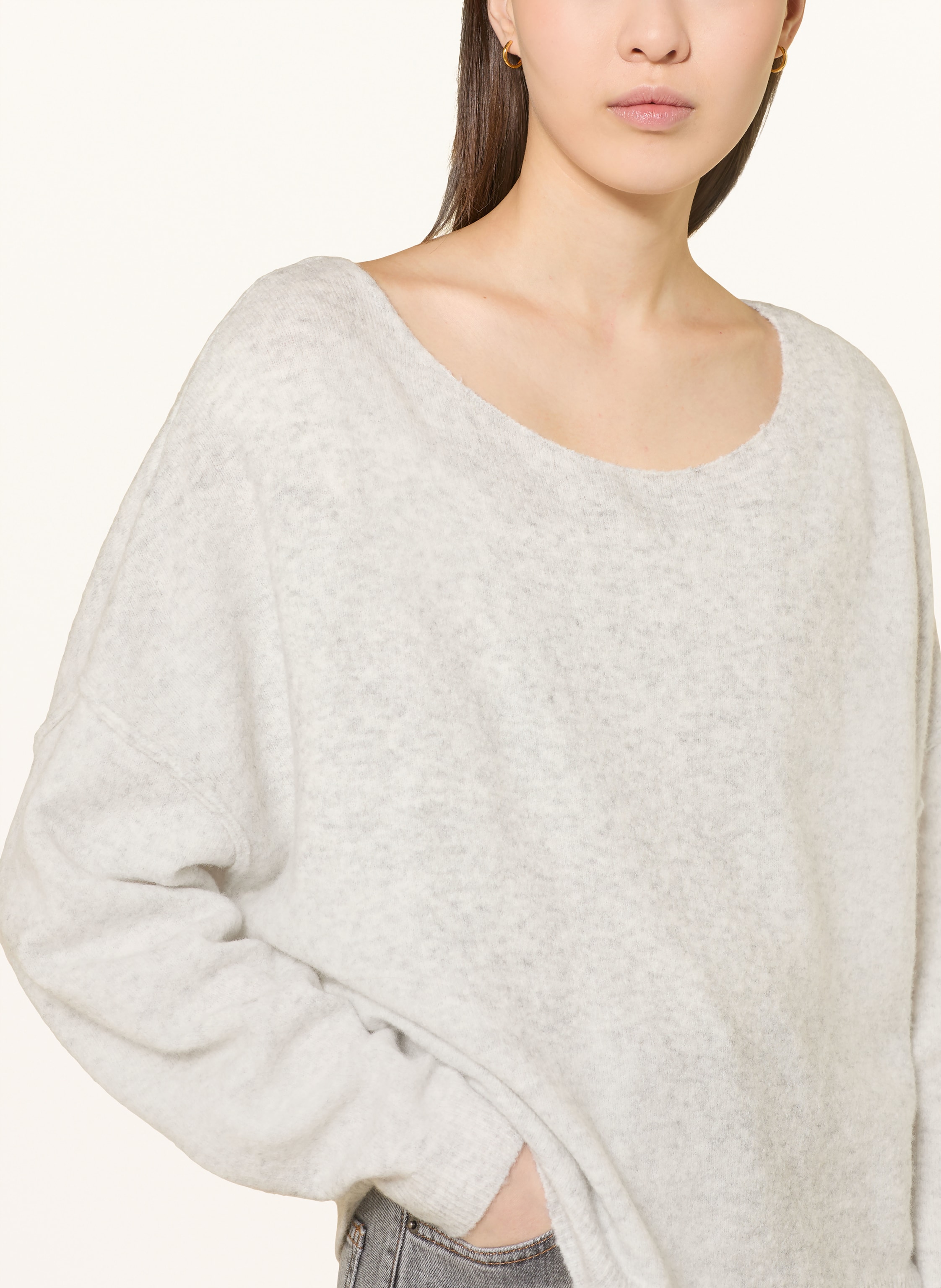 Thumbnail - American Vintage Pullover Damsville grau