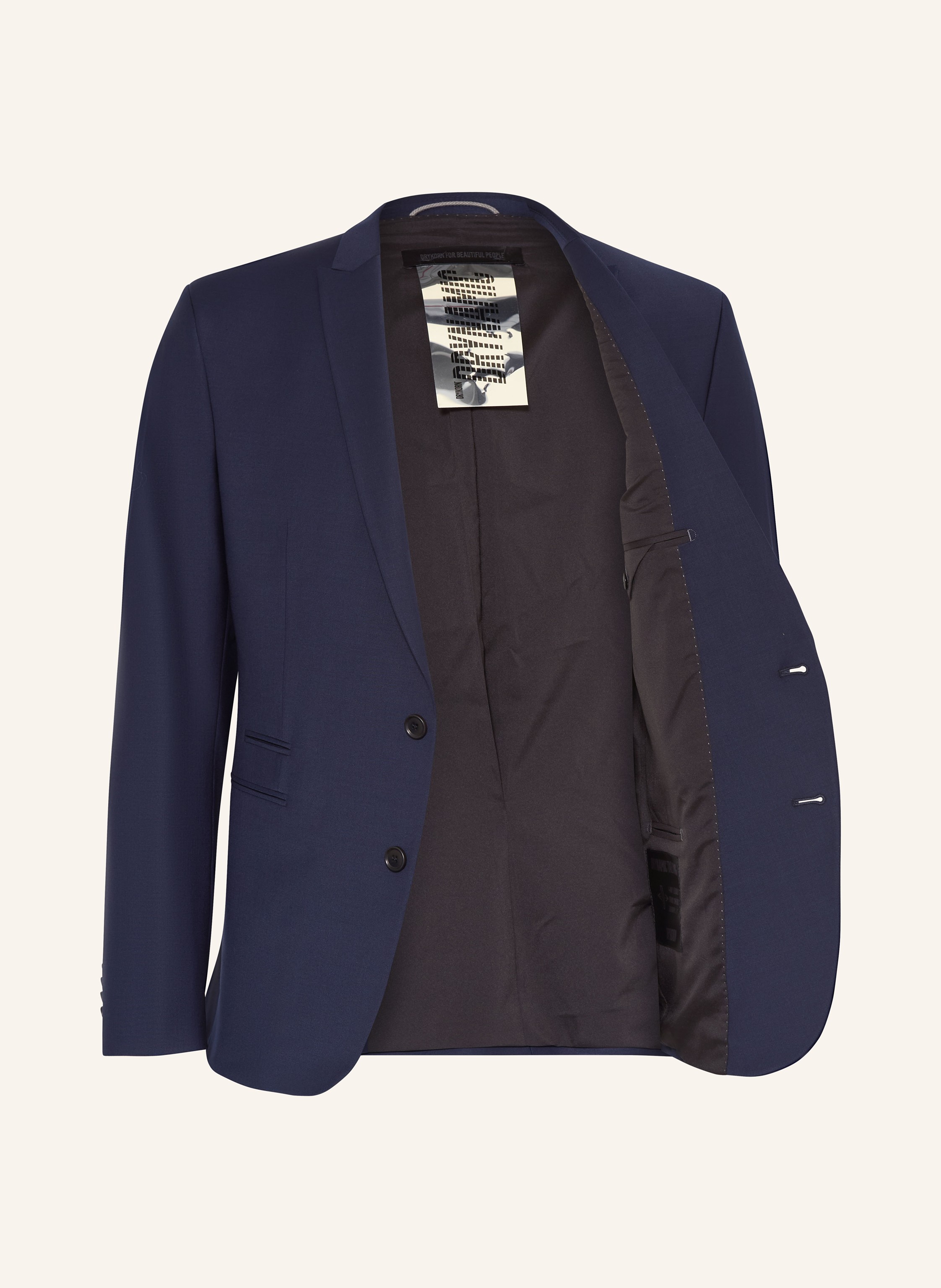 Thumbnail - Drykorn Anzugsakko Irving Extra Slim Fit blau