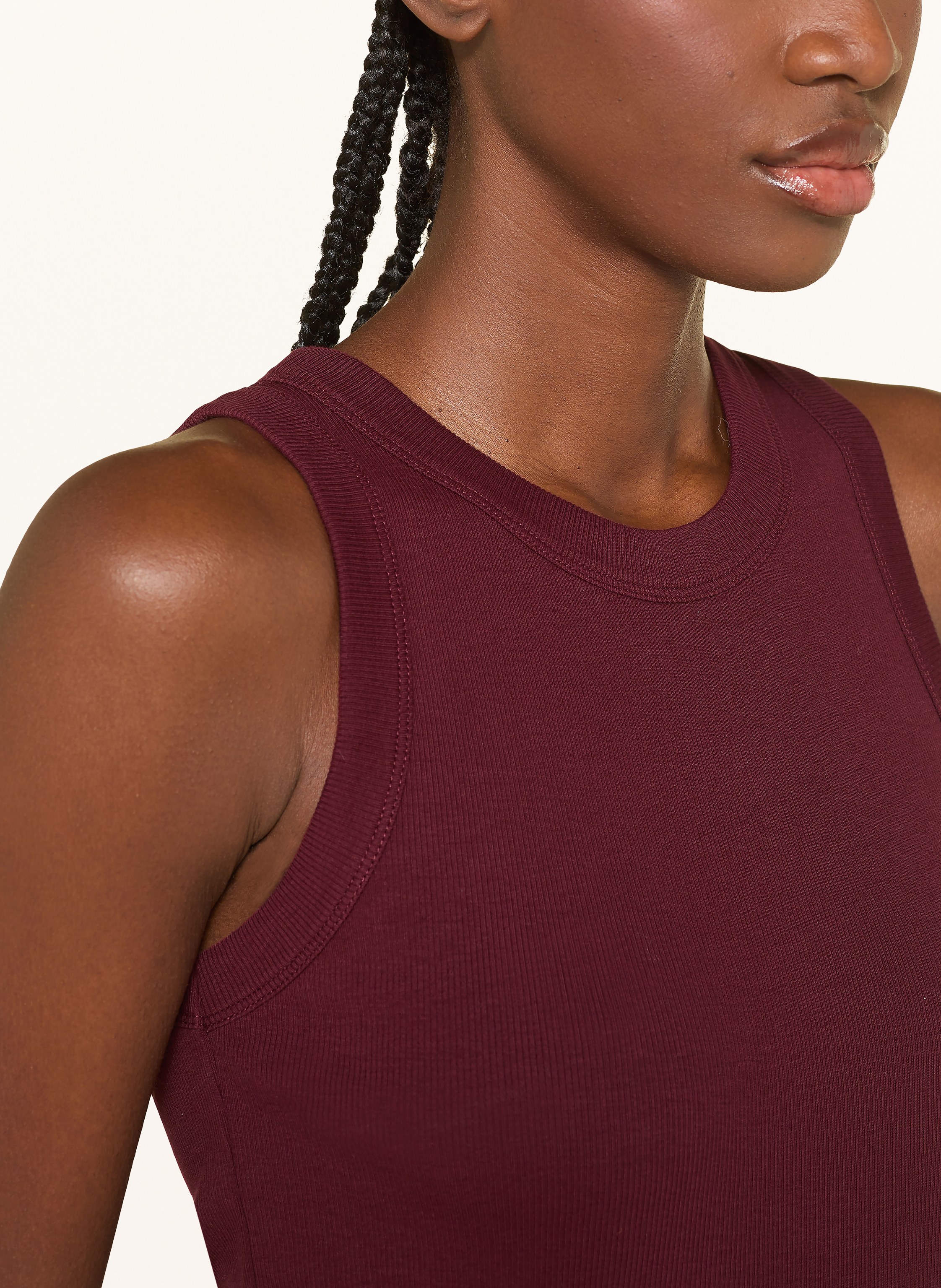 Thumbnail - Drykorn Top Olina rot