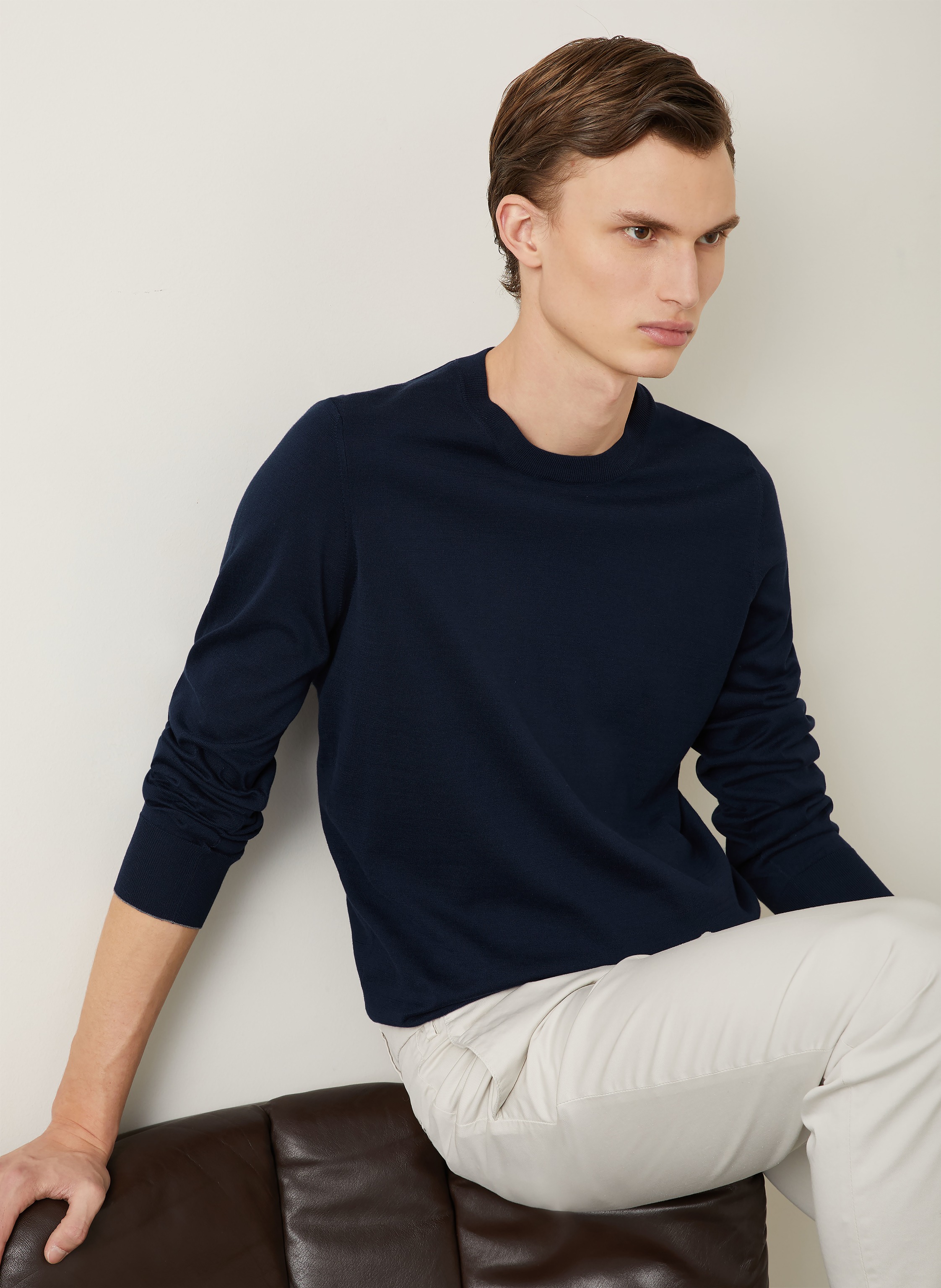 Thumbnail - Brunello Cucinelli Pullover blau