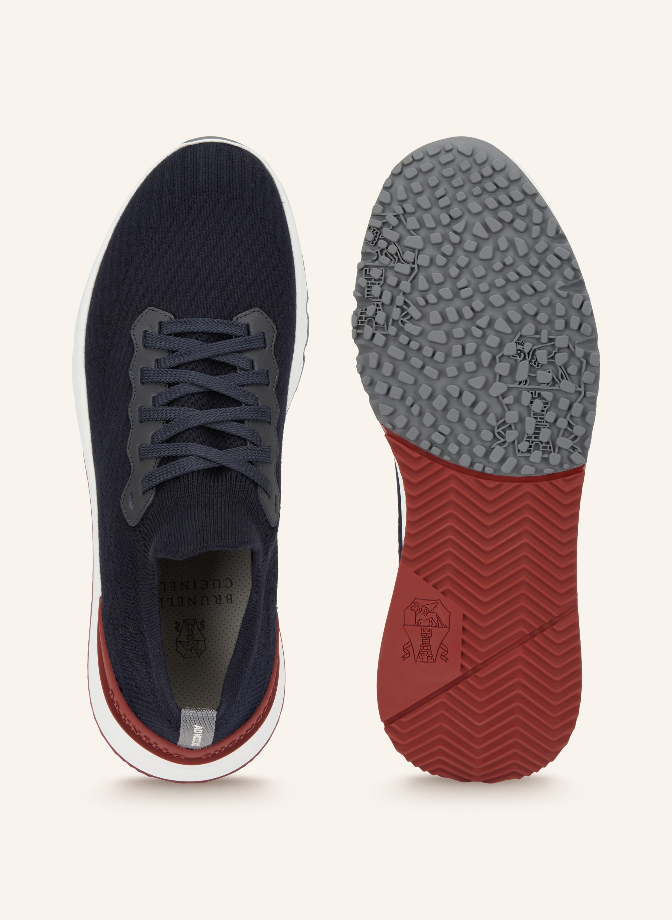 Thumbnail - Brunello Cucinelli Sneaker blau
