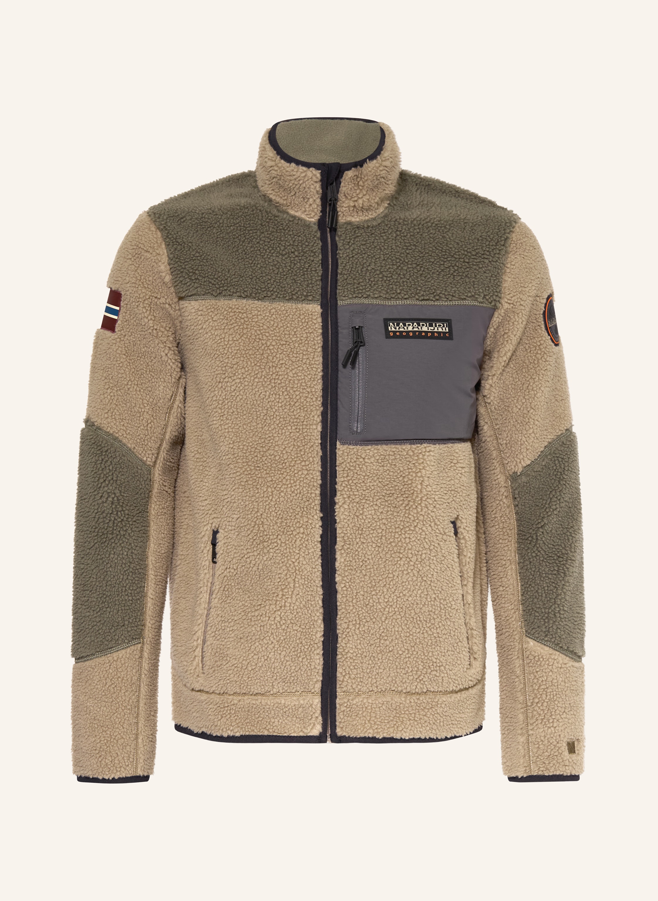 Napapijri Teddyfell-Jacke Yupik beige