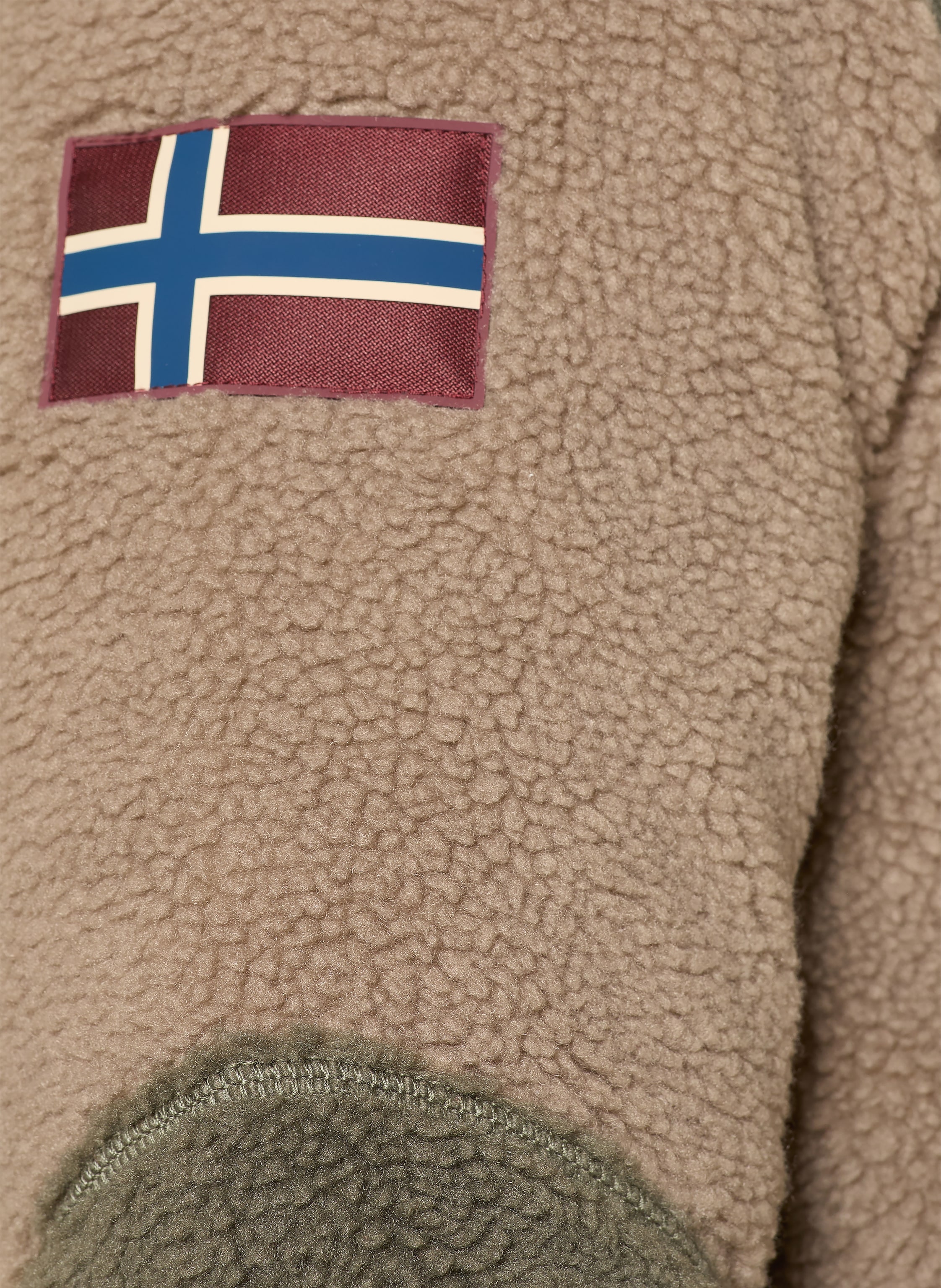 Thumbnail - Napapijri Teddyfell-Jacke Yupik beige