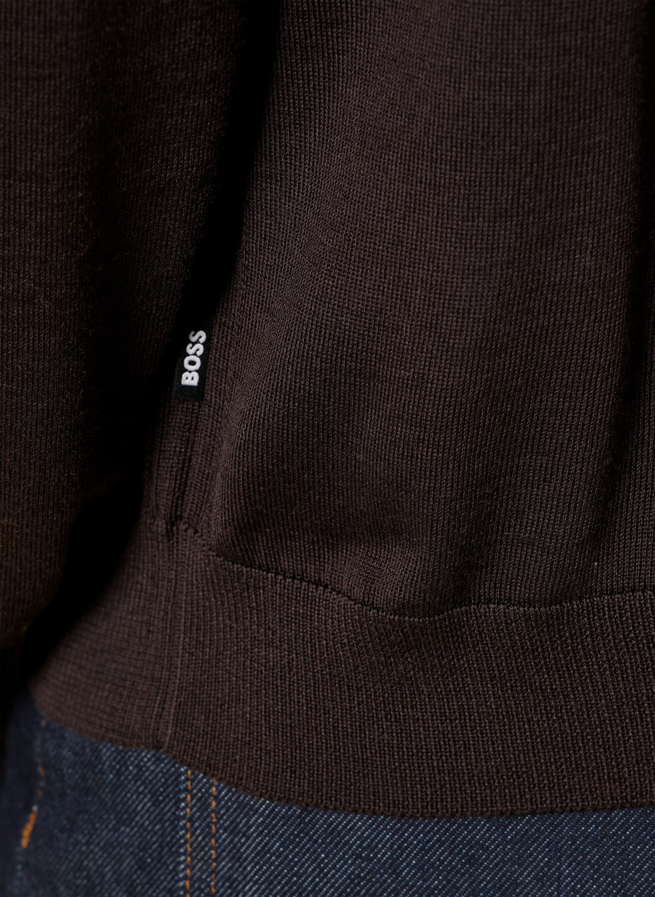 Thumbnail - Boss Pullover Leno braun