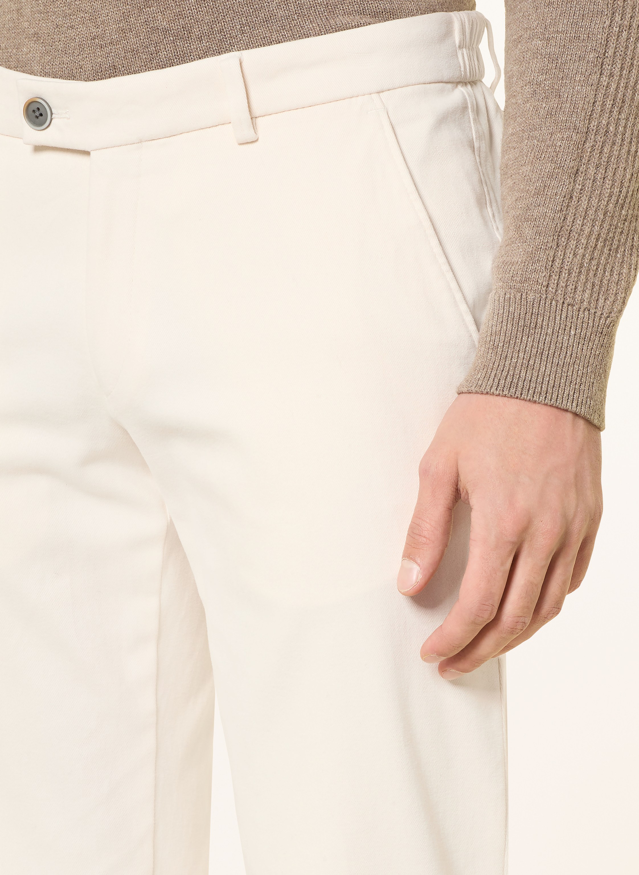 Thumbnail - Hiltl Chino Slim Fit weiss