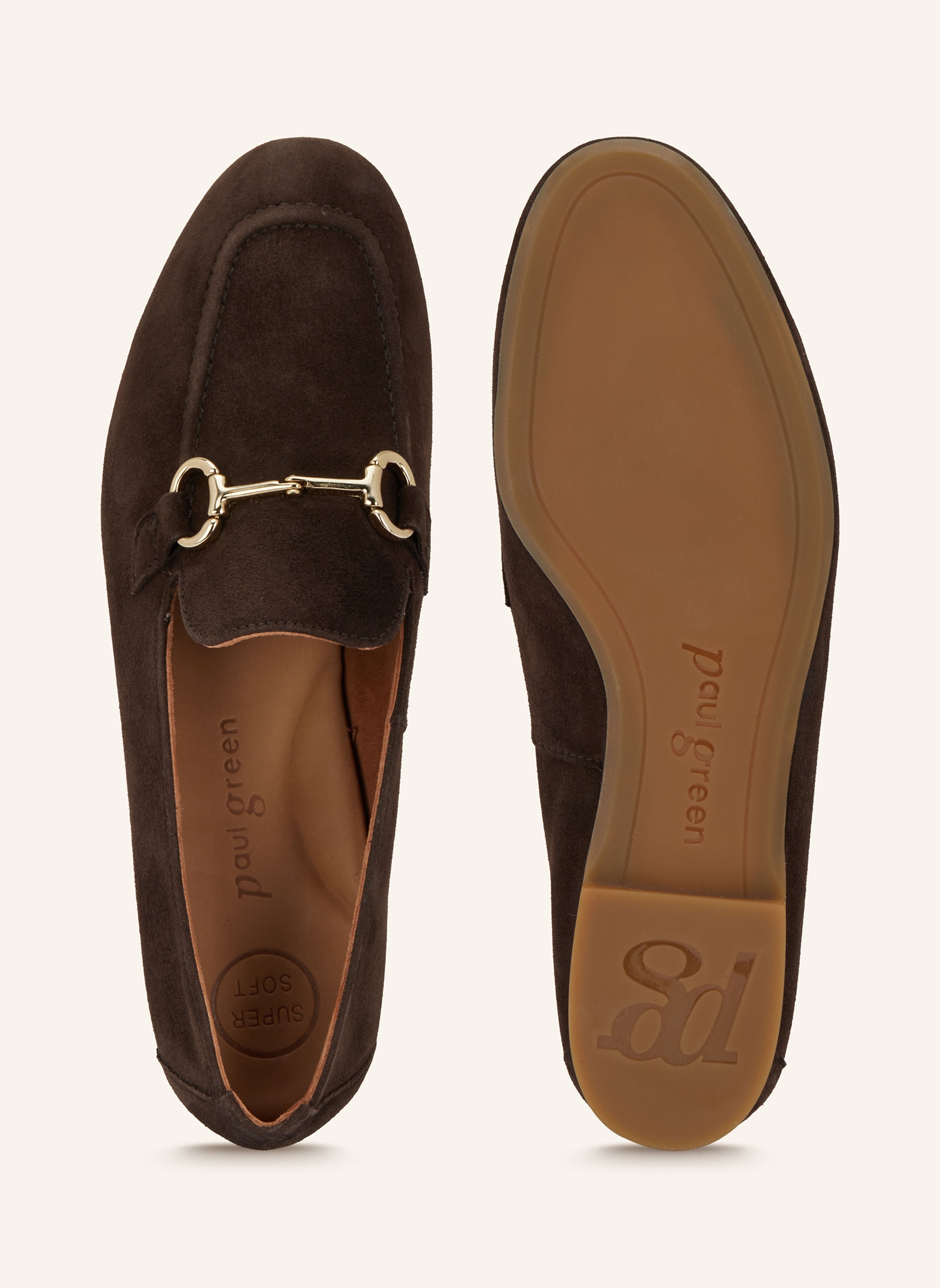 Thumbnail - Paul Green Loafer braun