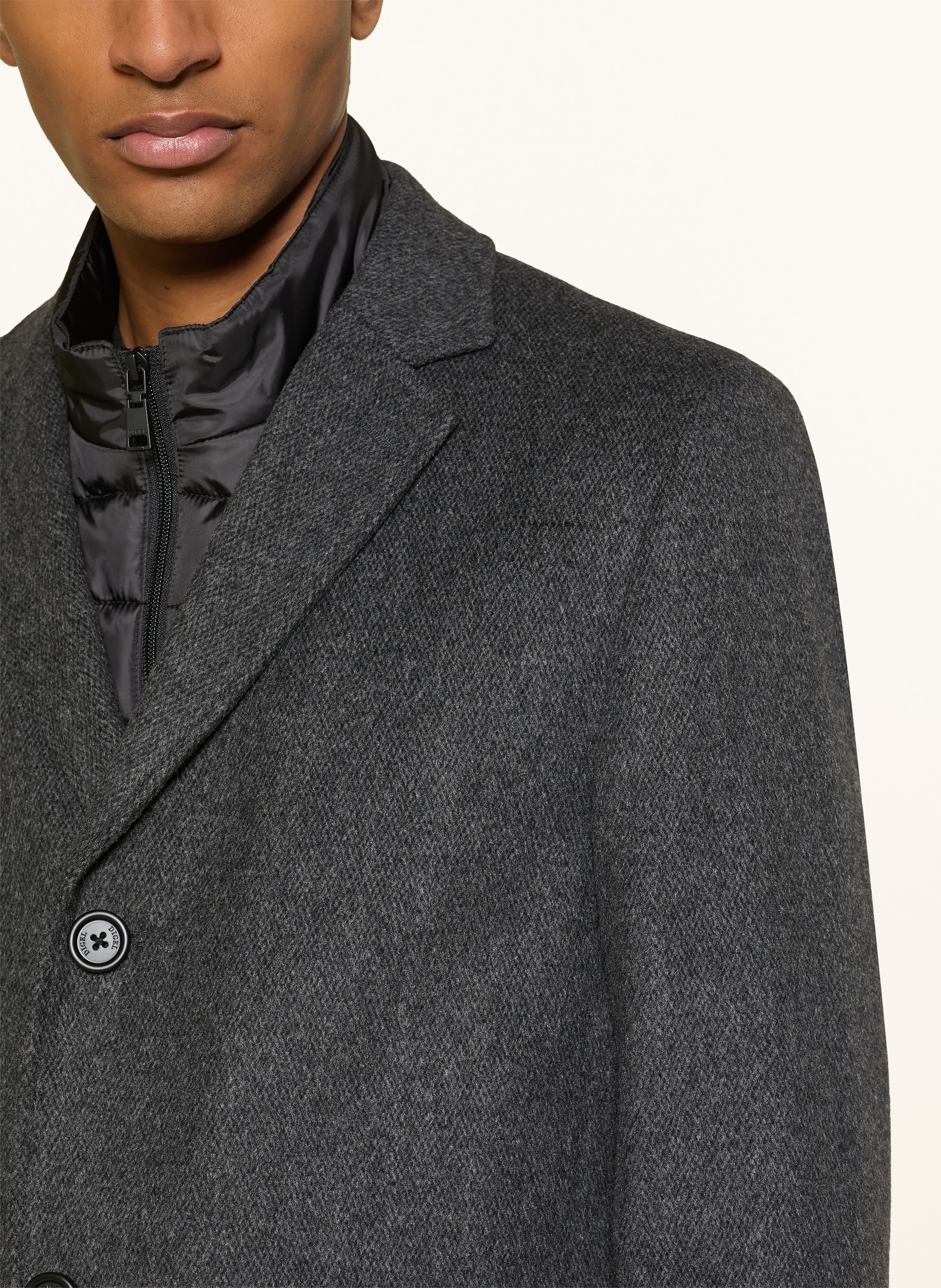 Thumbnail - Digel Mantel Deus grau