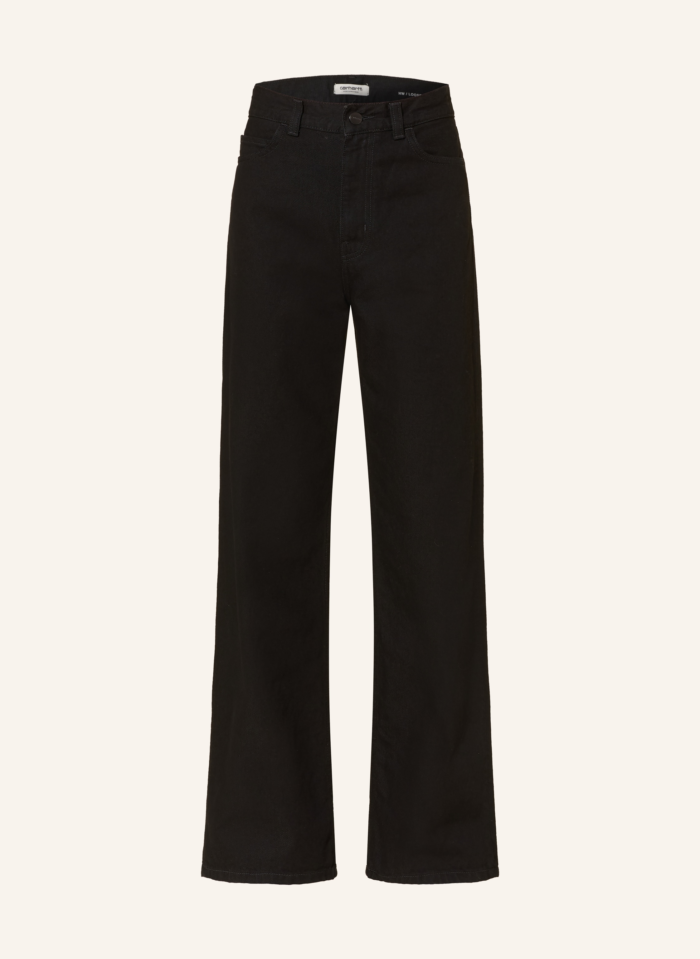 Carhartt Wip Flared Jeans Jane schwarz