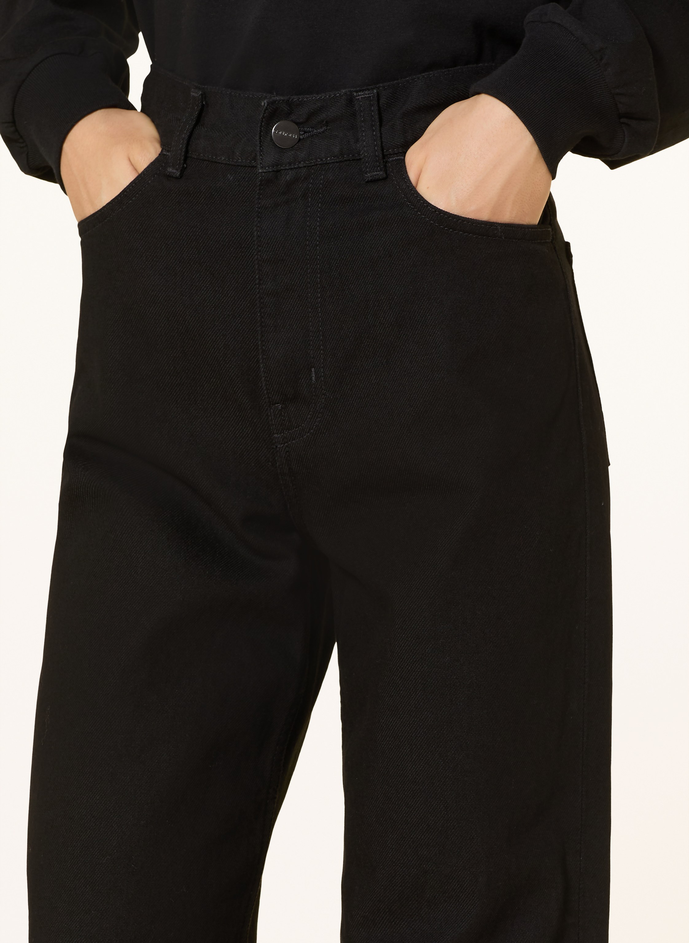 Thumbnail - Carhartt Wip Flared Jeans Jane schwarz