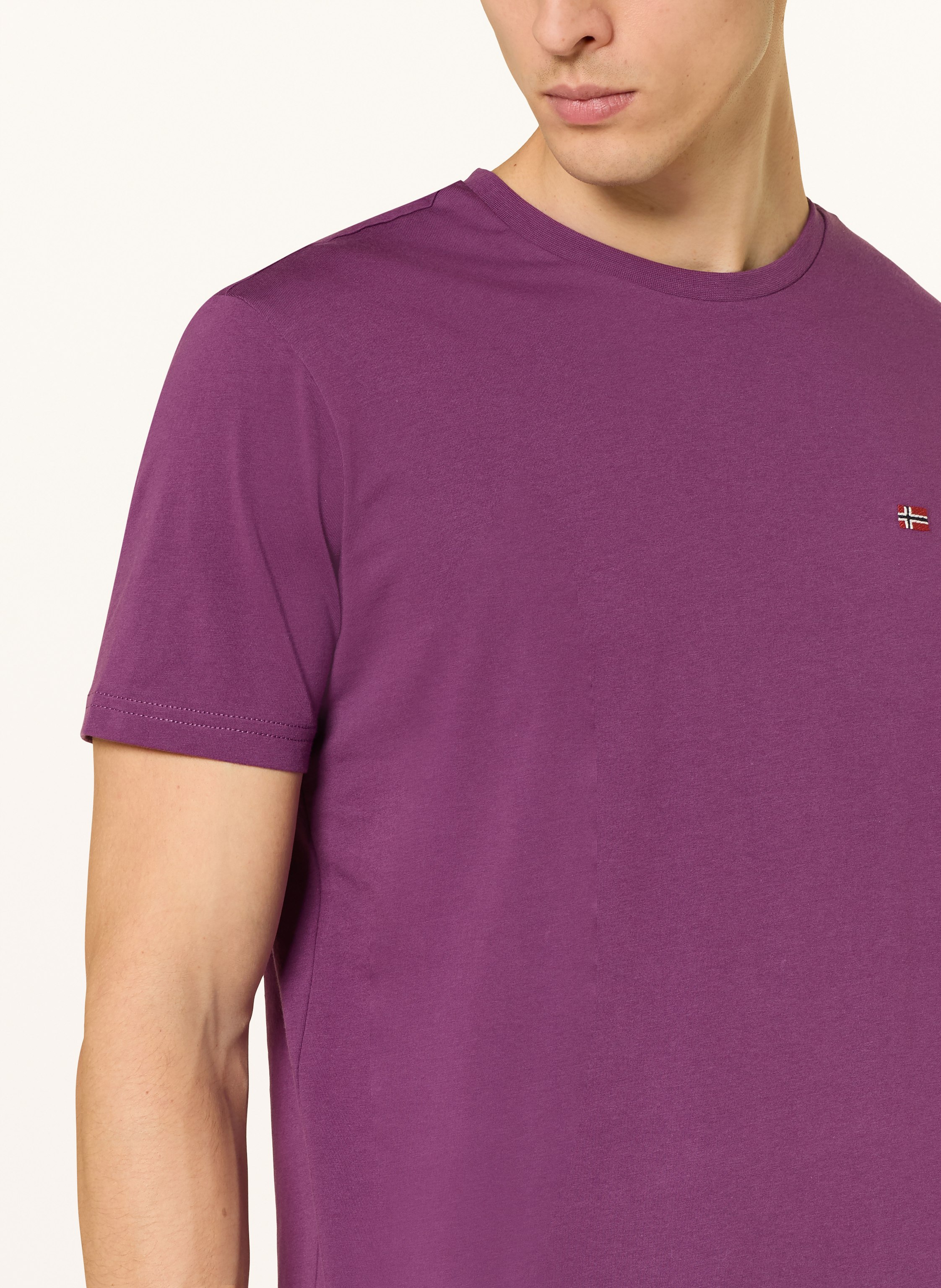 Thumbnail - Napapijri T-Shirt Salis lila