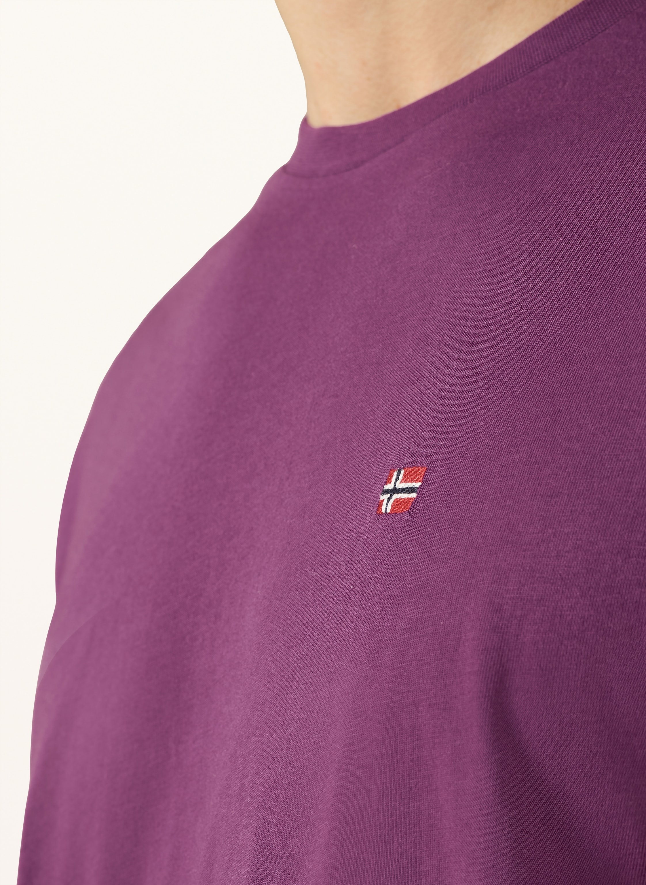 Thumbnail - Napapijri T-Shirt Salis lila