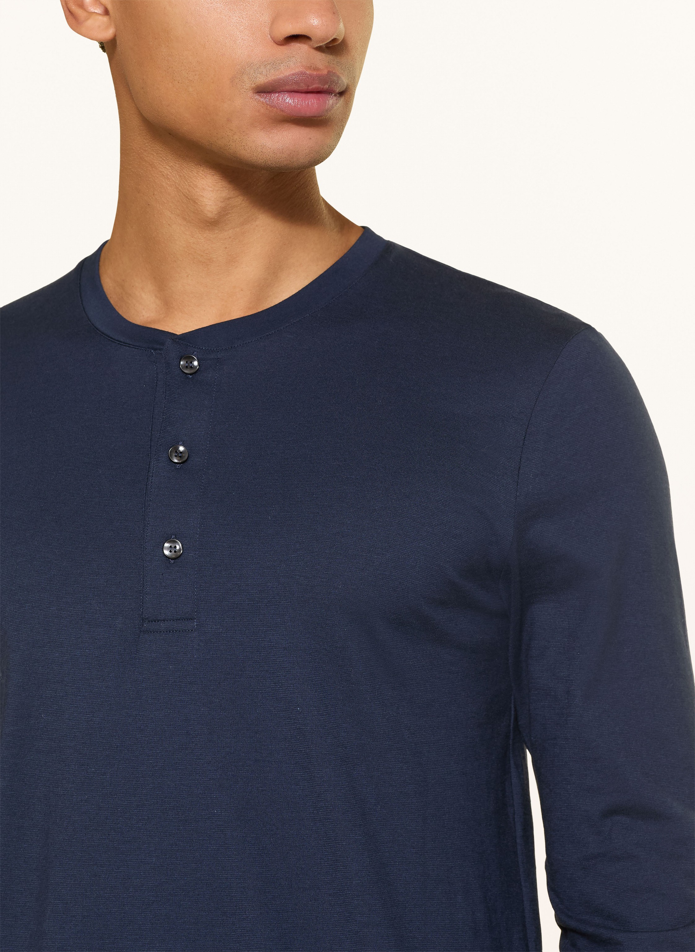 Thumbnail - Mey Schlafshirt Homey blau