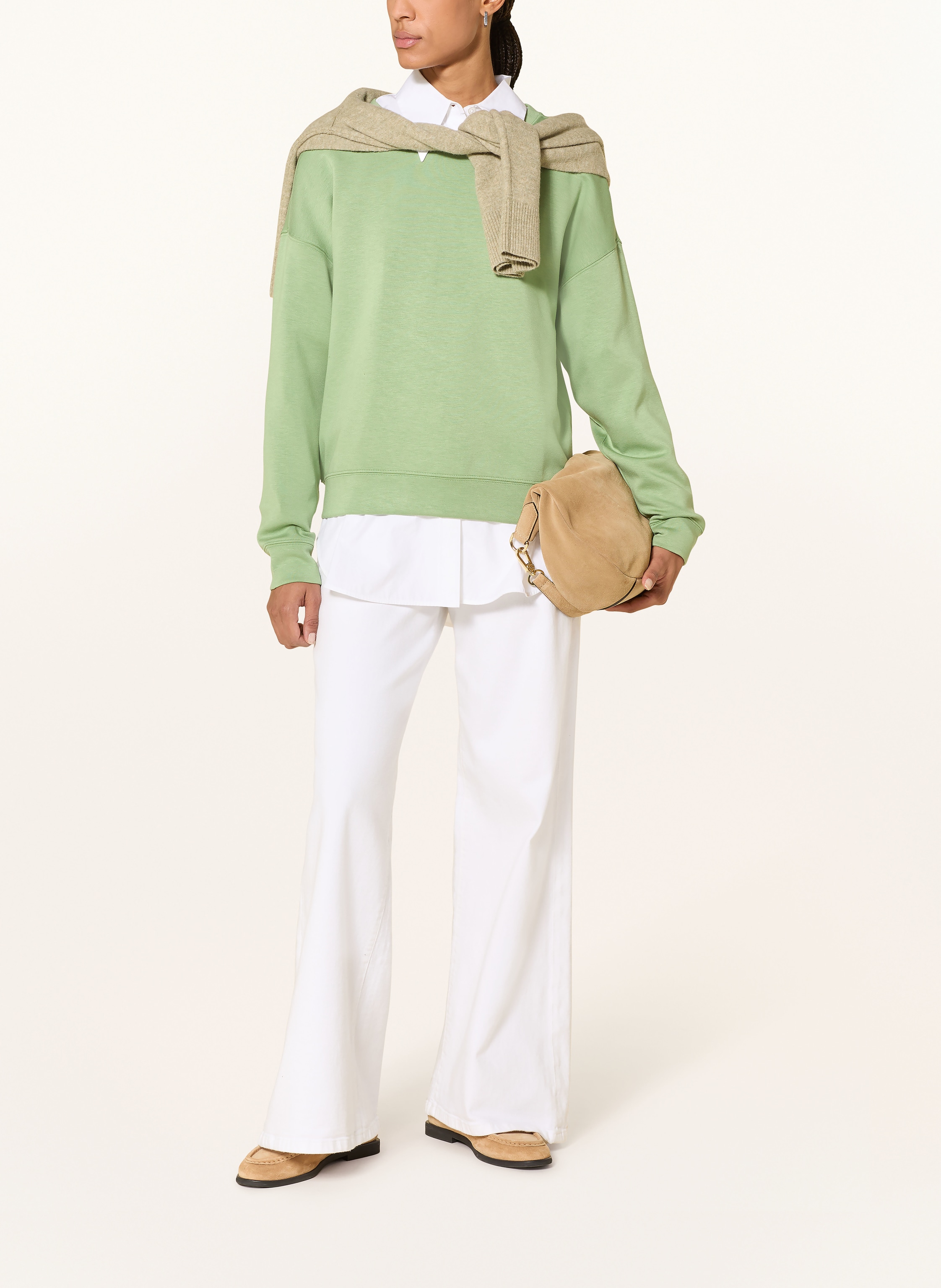 Thumbnail - Msch Copenhagen Sweatshirt Mschima gruen