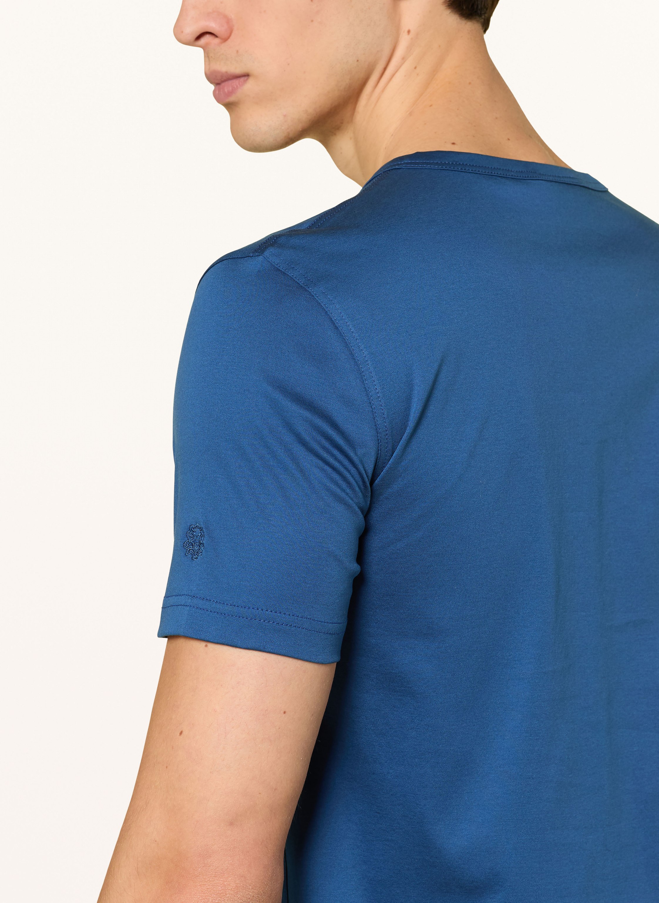 Thumbnail - Mos Mosh Gallery T-Shirt Perry Crunch blau