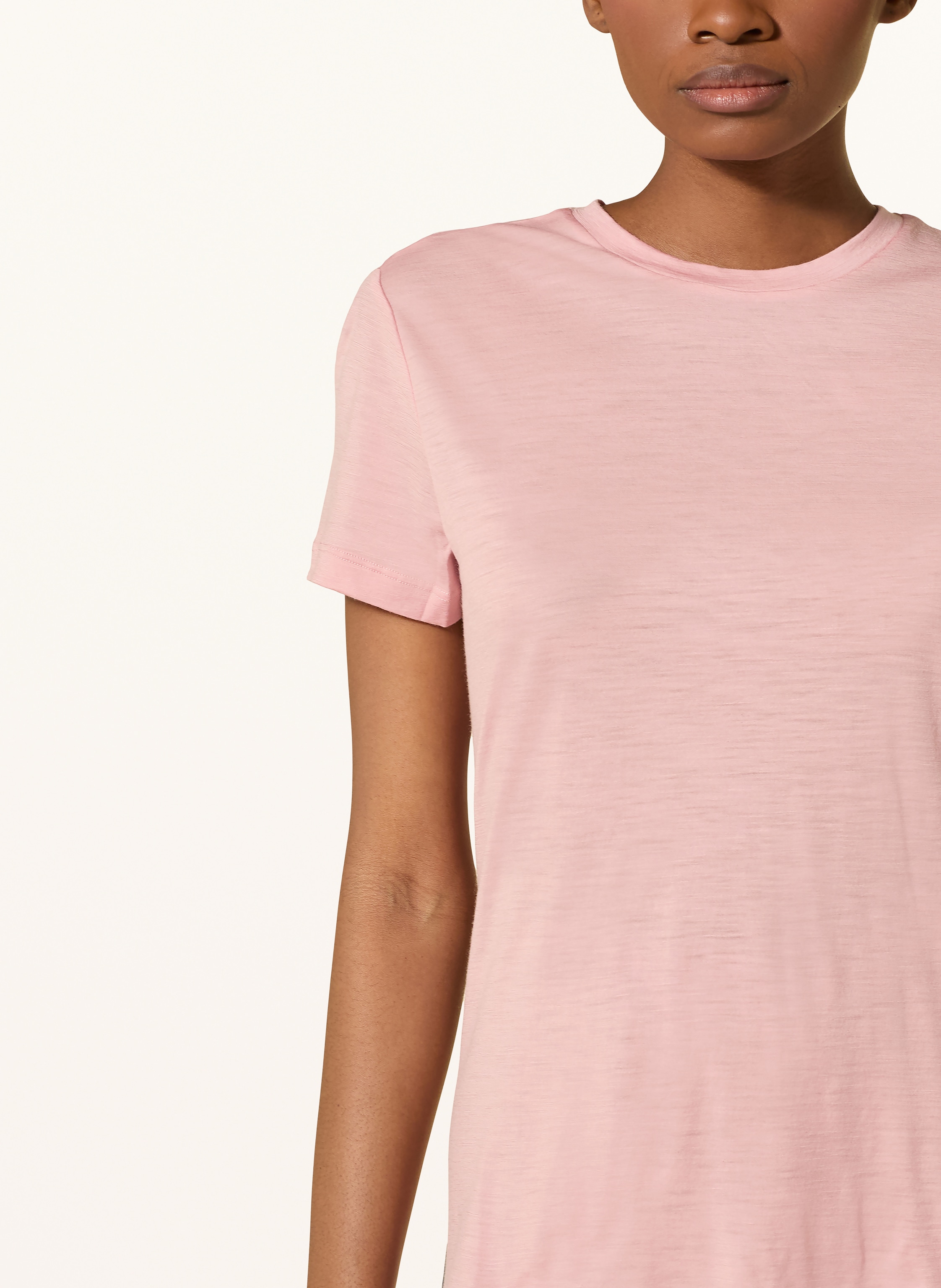 Thumbnail - Icebreaker T-Shirt Tech Lite Iii Aus Merinowolle rosa