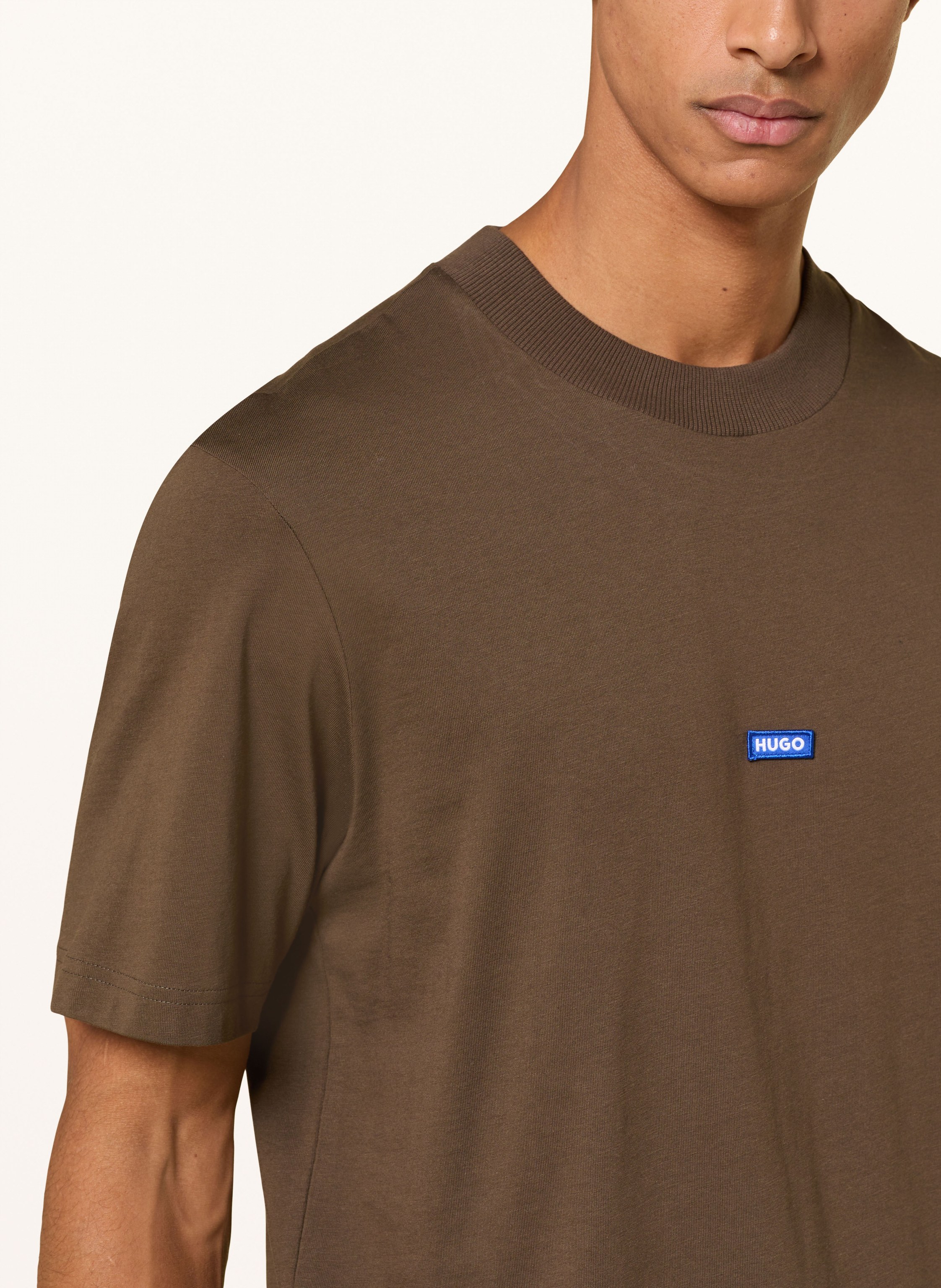 Thumbnail - Hugo T-Shirt Nieros braun