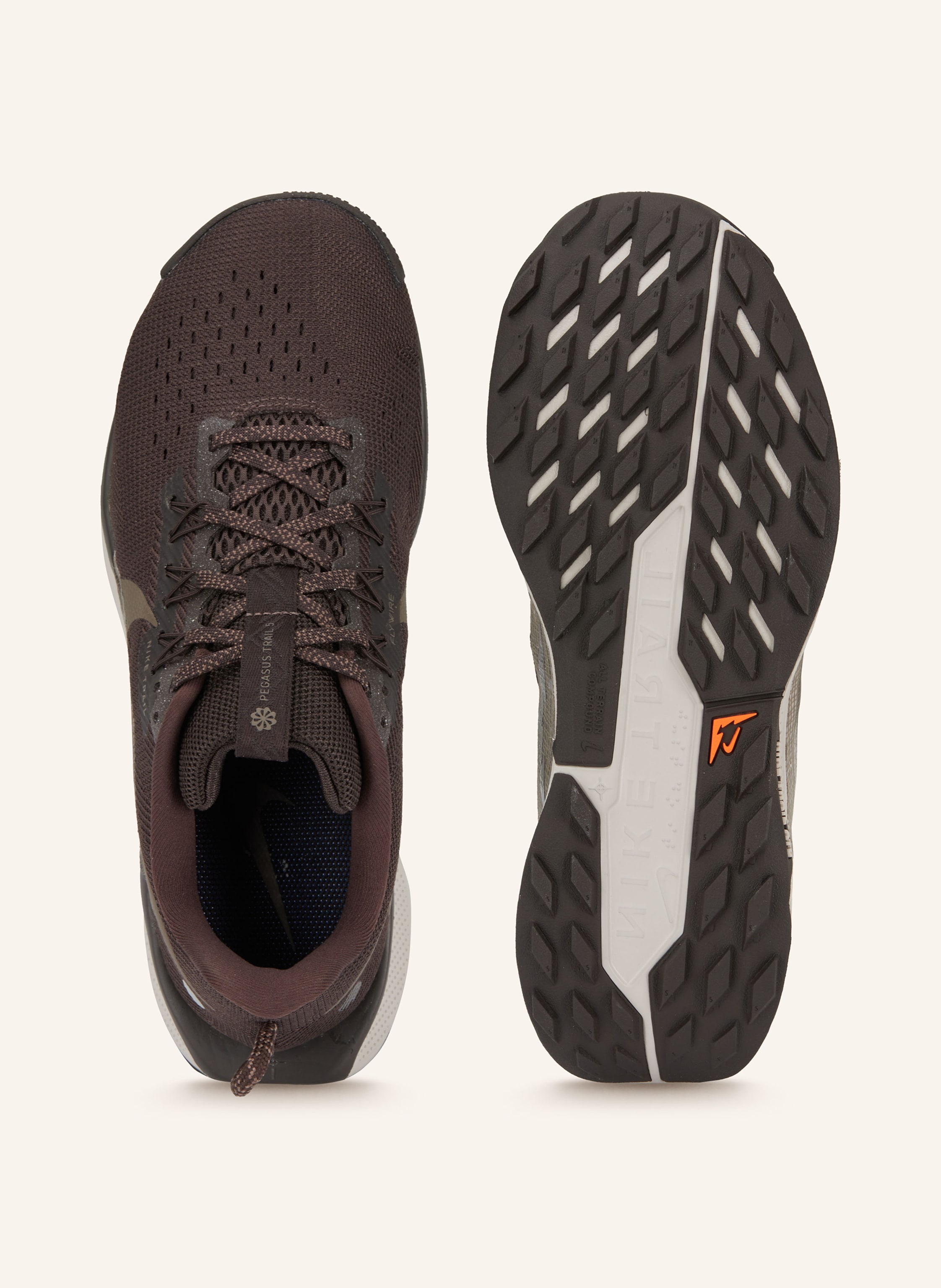 Thumbnail - Nike Trailrunning-Schuhe Reactx Pegasus Trail 5 braun