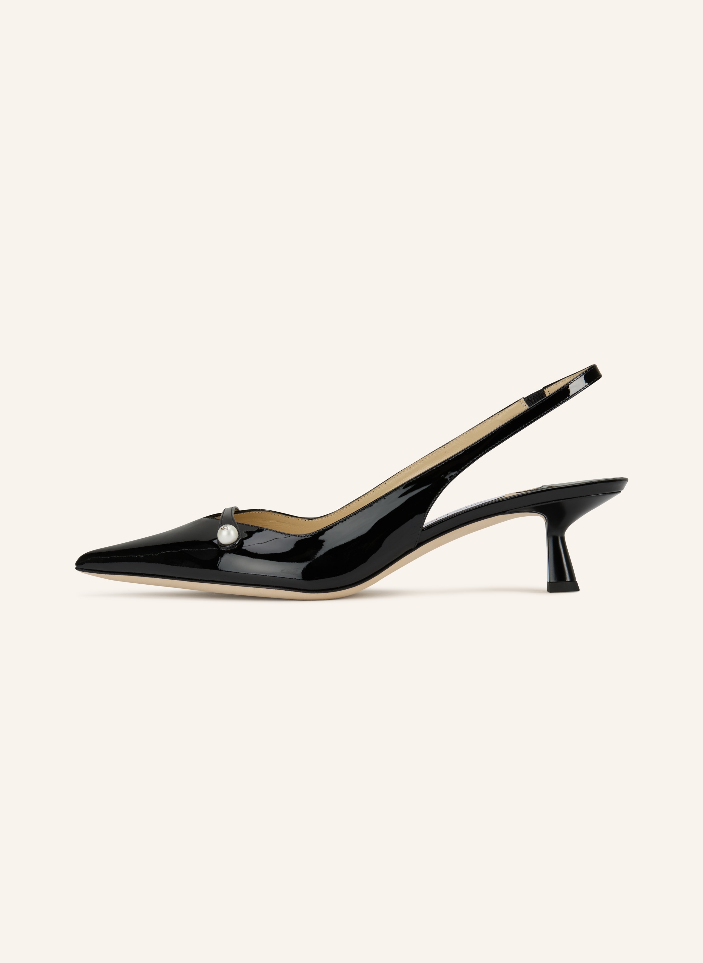 Thumbnail - Jimmy Choo Slingpumps Amita 45 schwarz