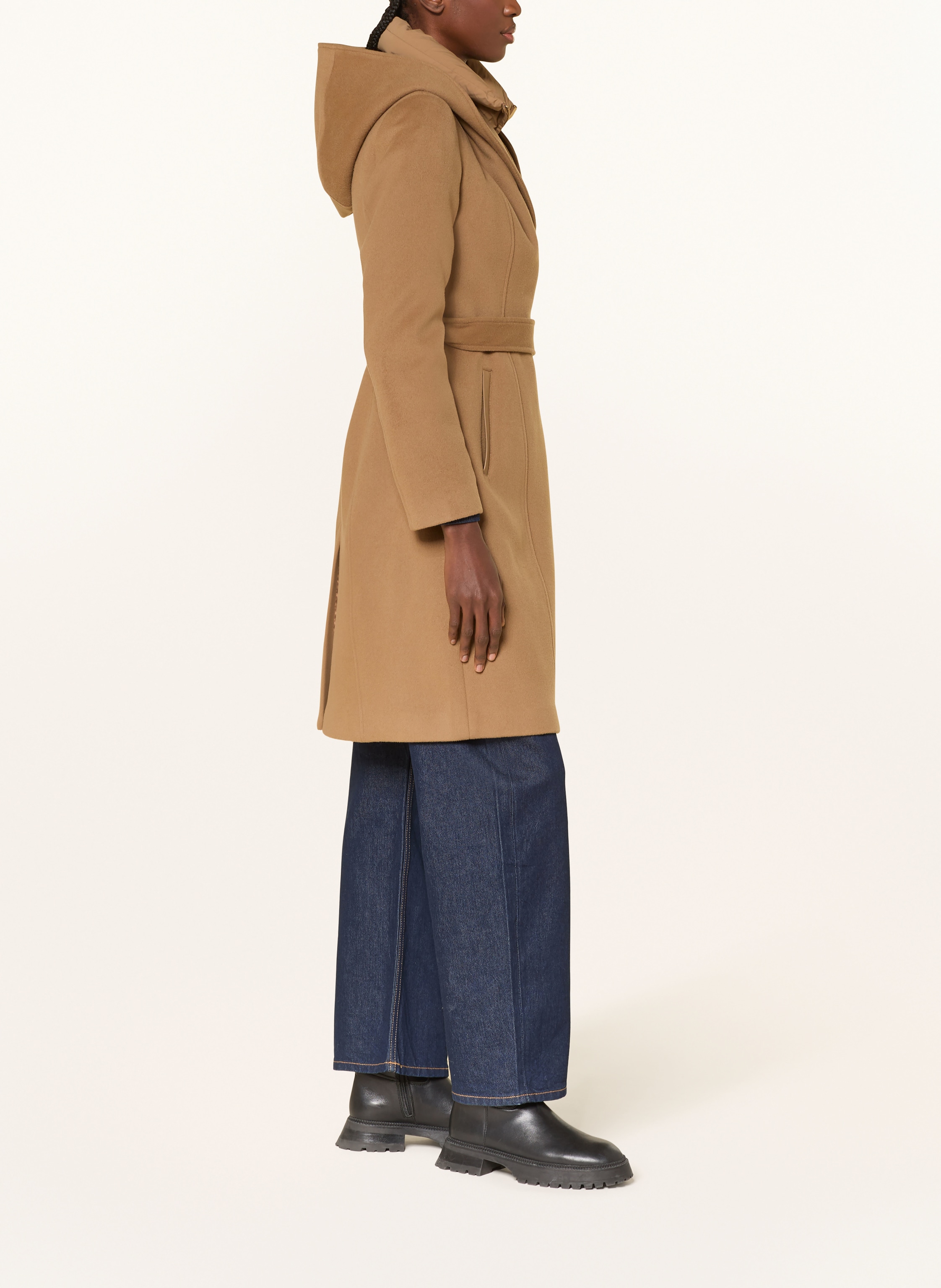 Thumbnail - Mackage Wollmantel Shia-Slb braun