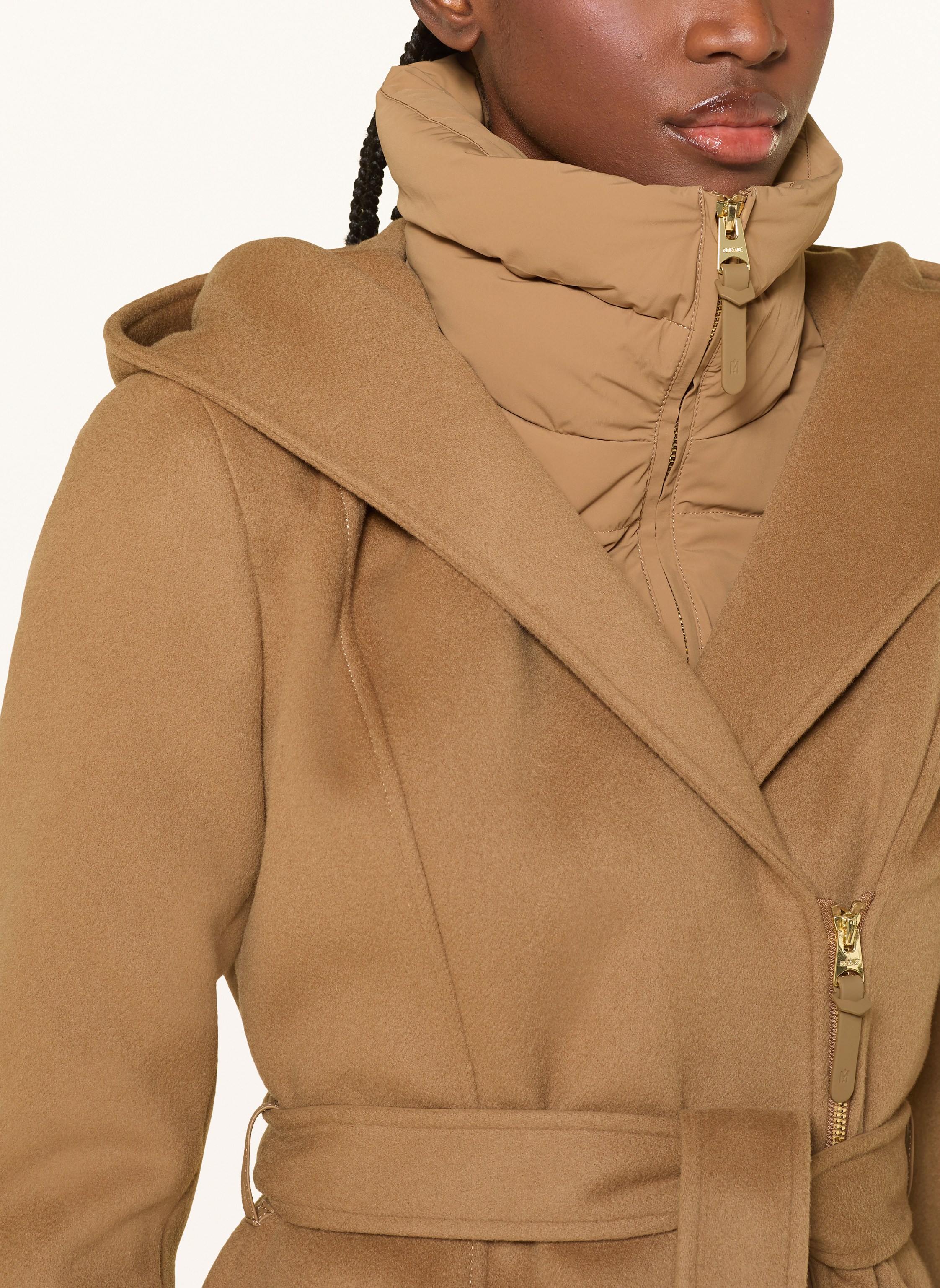 Thumbnail - Mackage Wollmantel Shia-Slb braun