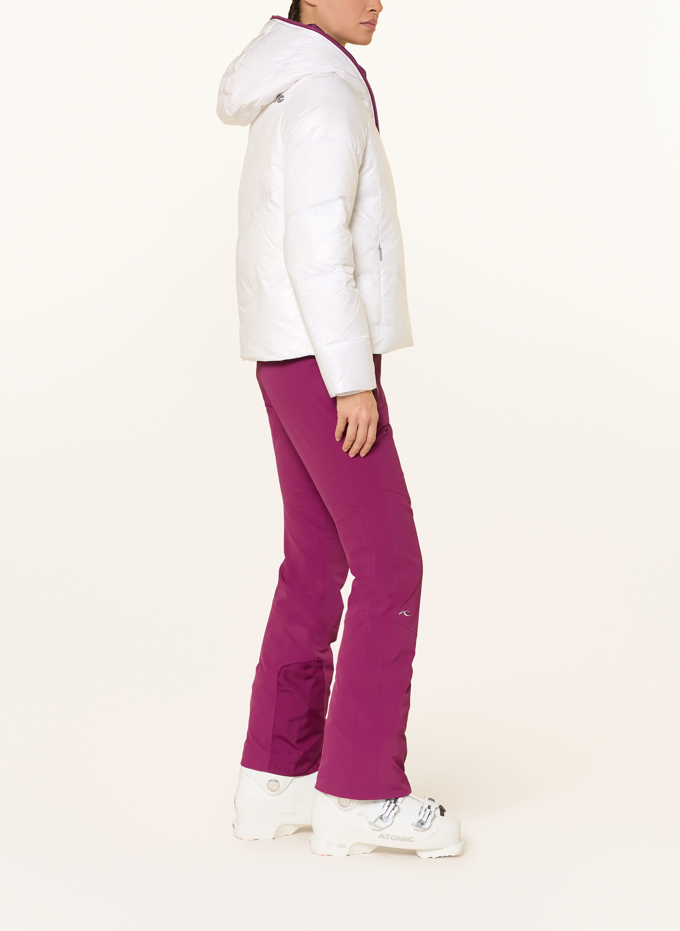 Thumbnail - Kjus Daunen-Skijacke Backflip Zum Wenden weiss