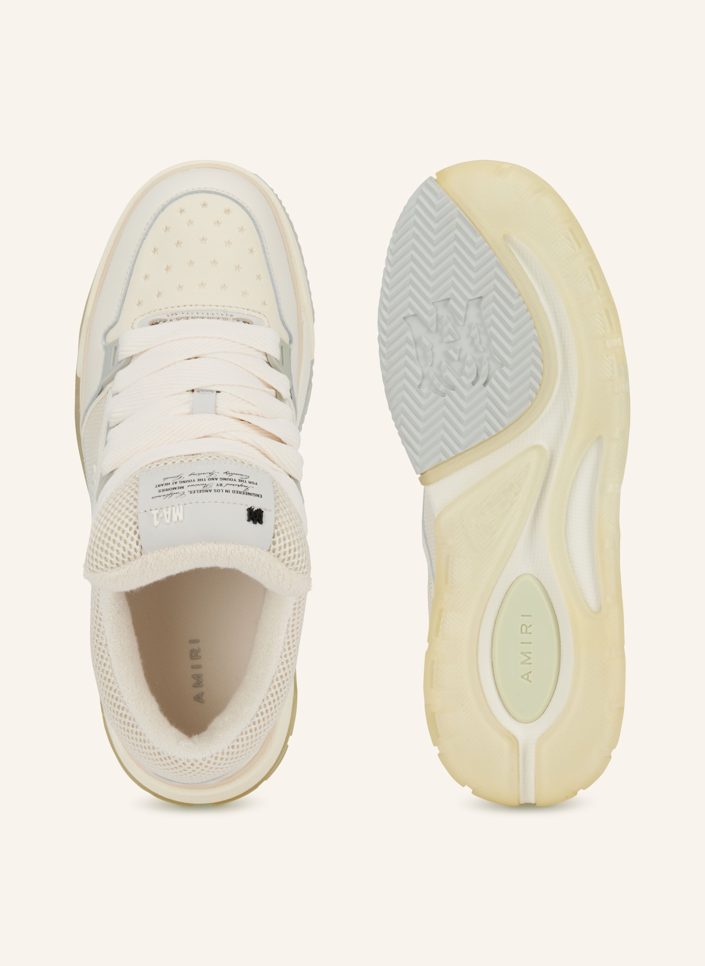 Thumbnail - Amiri Sneaker Ma-1 weiss