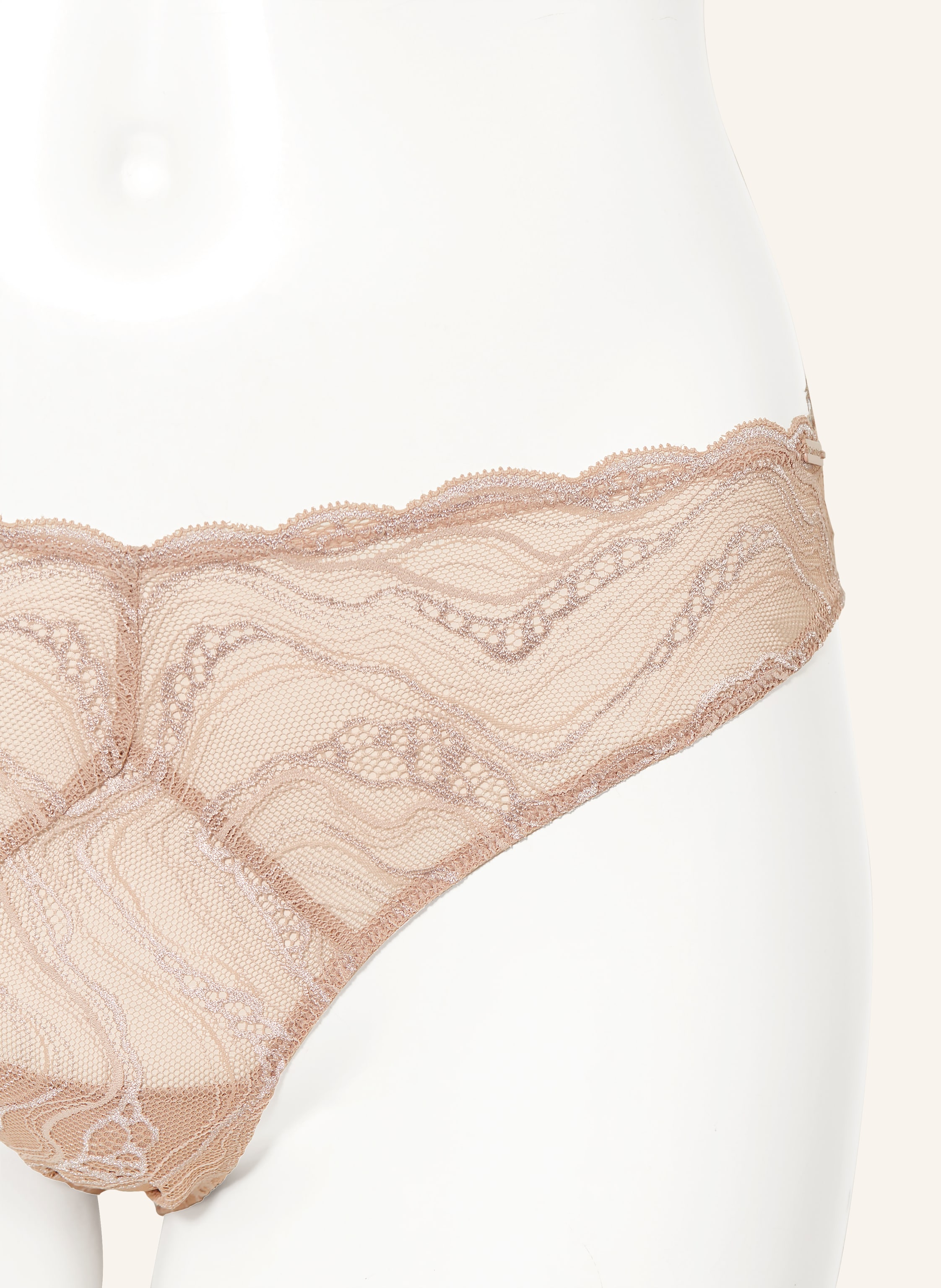 Thumbnail - Calvin Klein Slip Sensual Stretch Lace beige