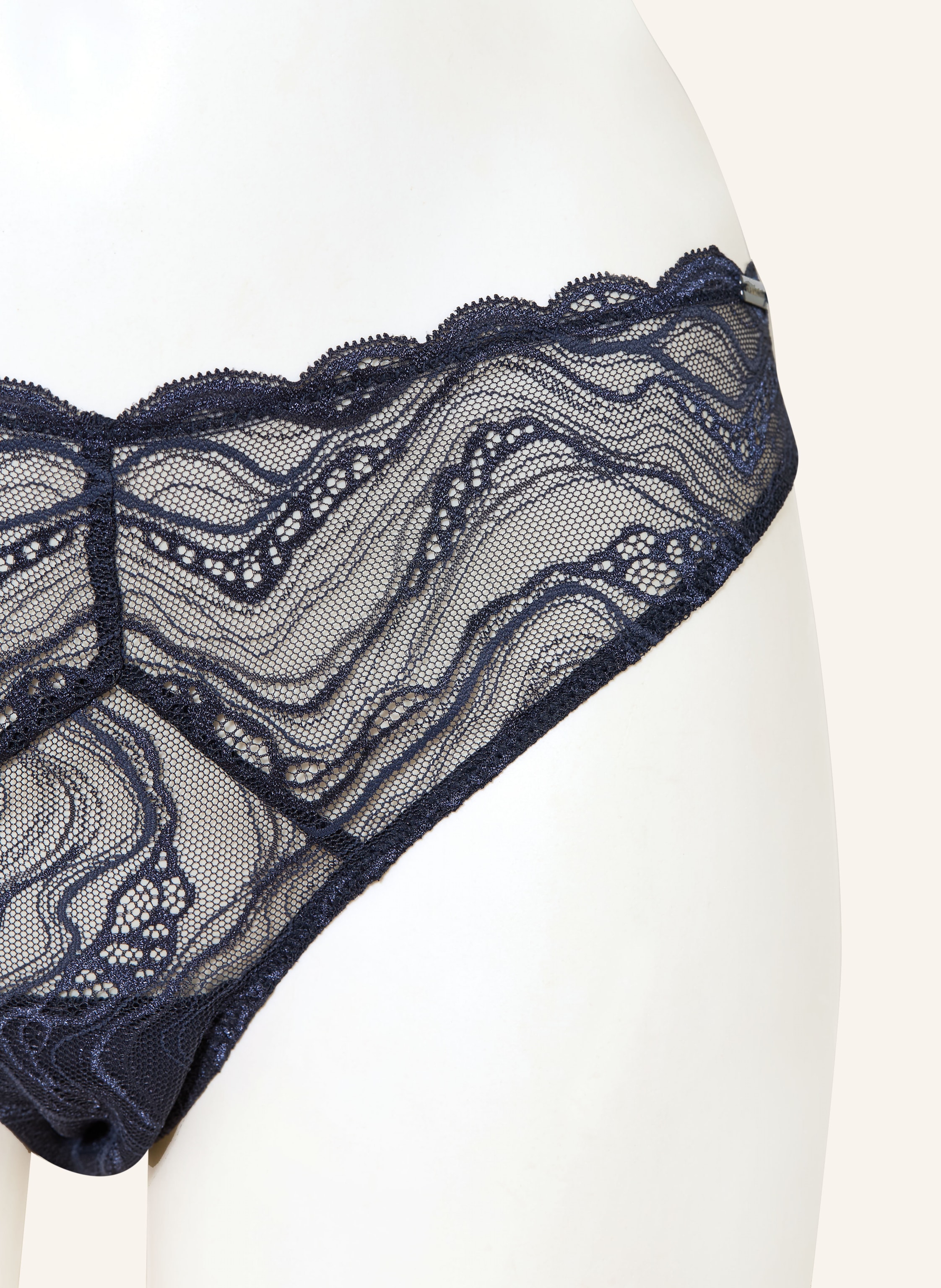 Thumbnail - Calvin Klein Slip Sensual Stretch Lace blau