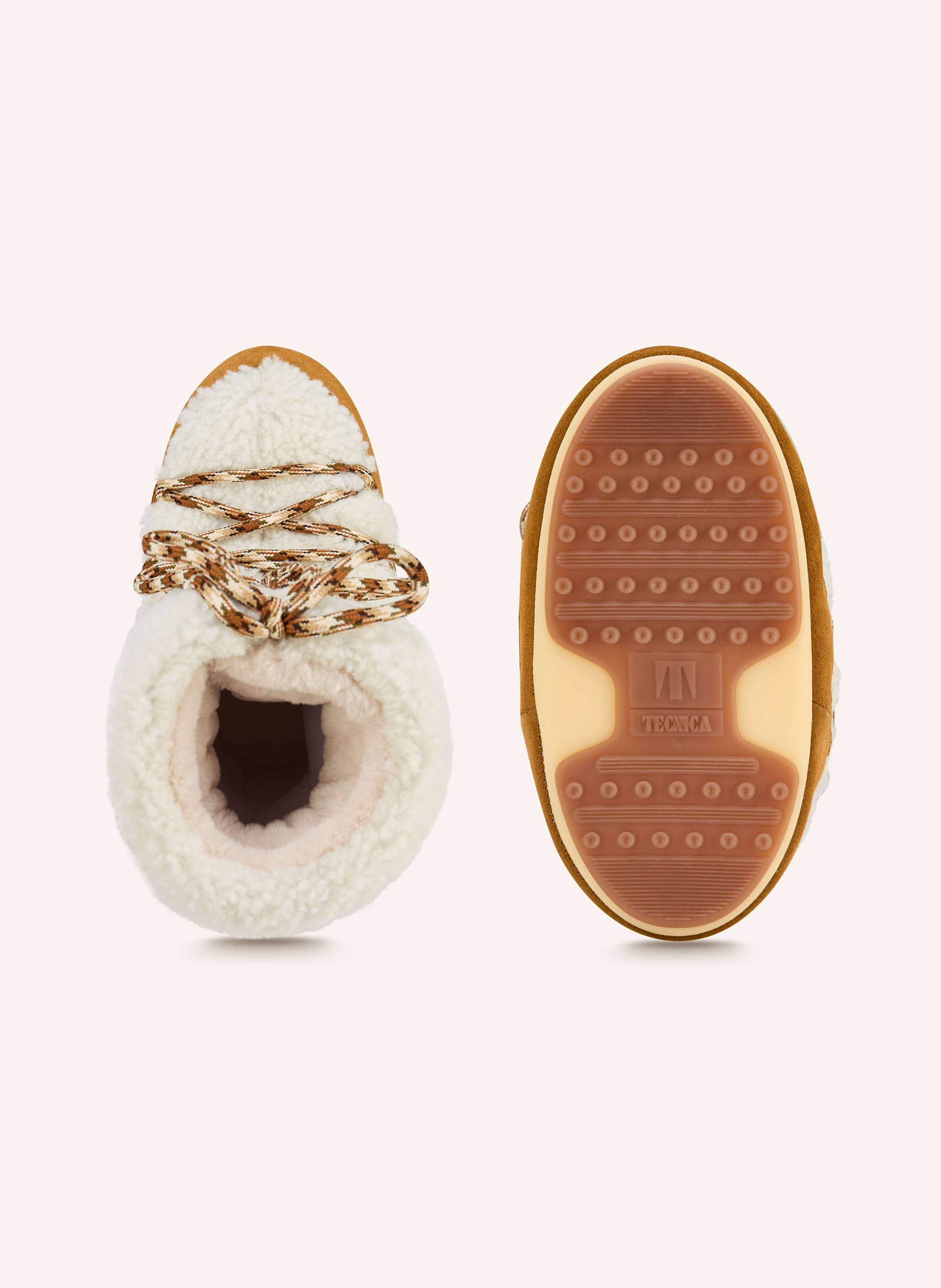 Thumbnail - Moon Boot Moon Boots Icon Shearling braun