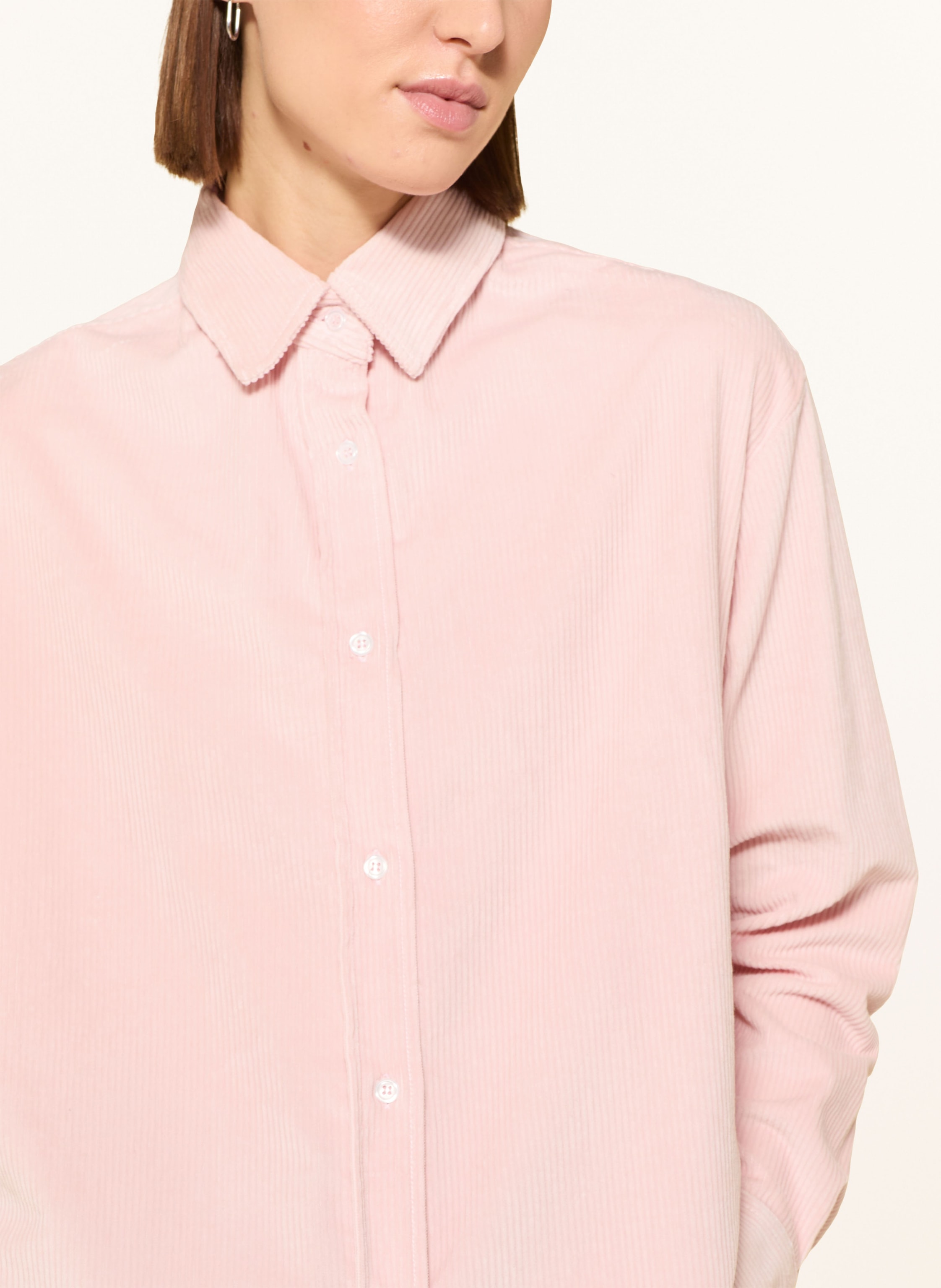 Thumbnail - Rossana Diva Hemdbluse Aus Cord rosa